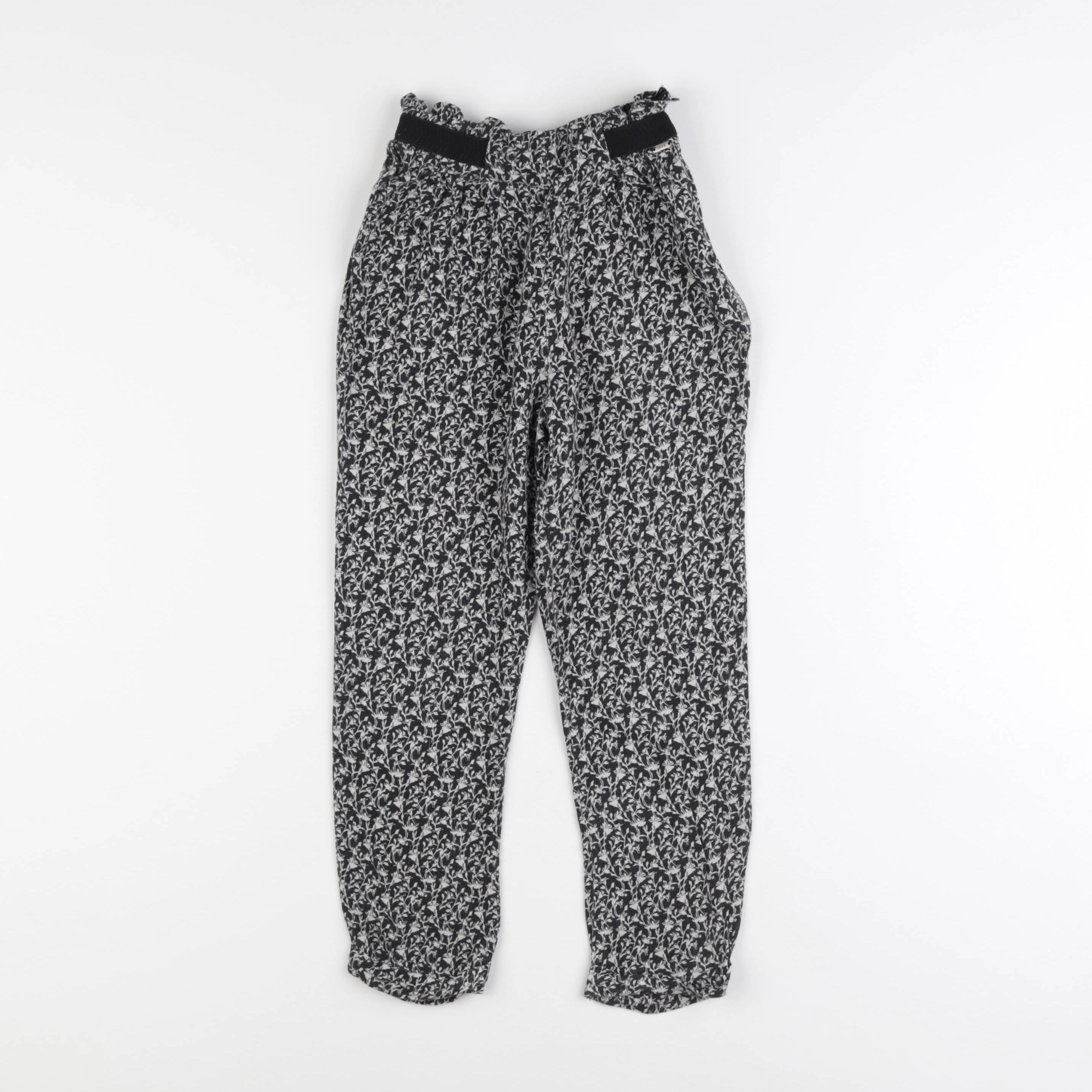 IKKS - pantalon noir, blanc - 6 ans