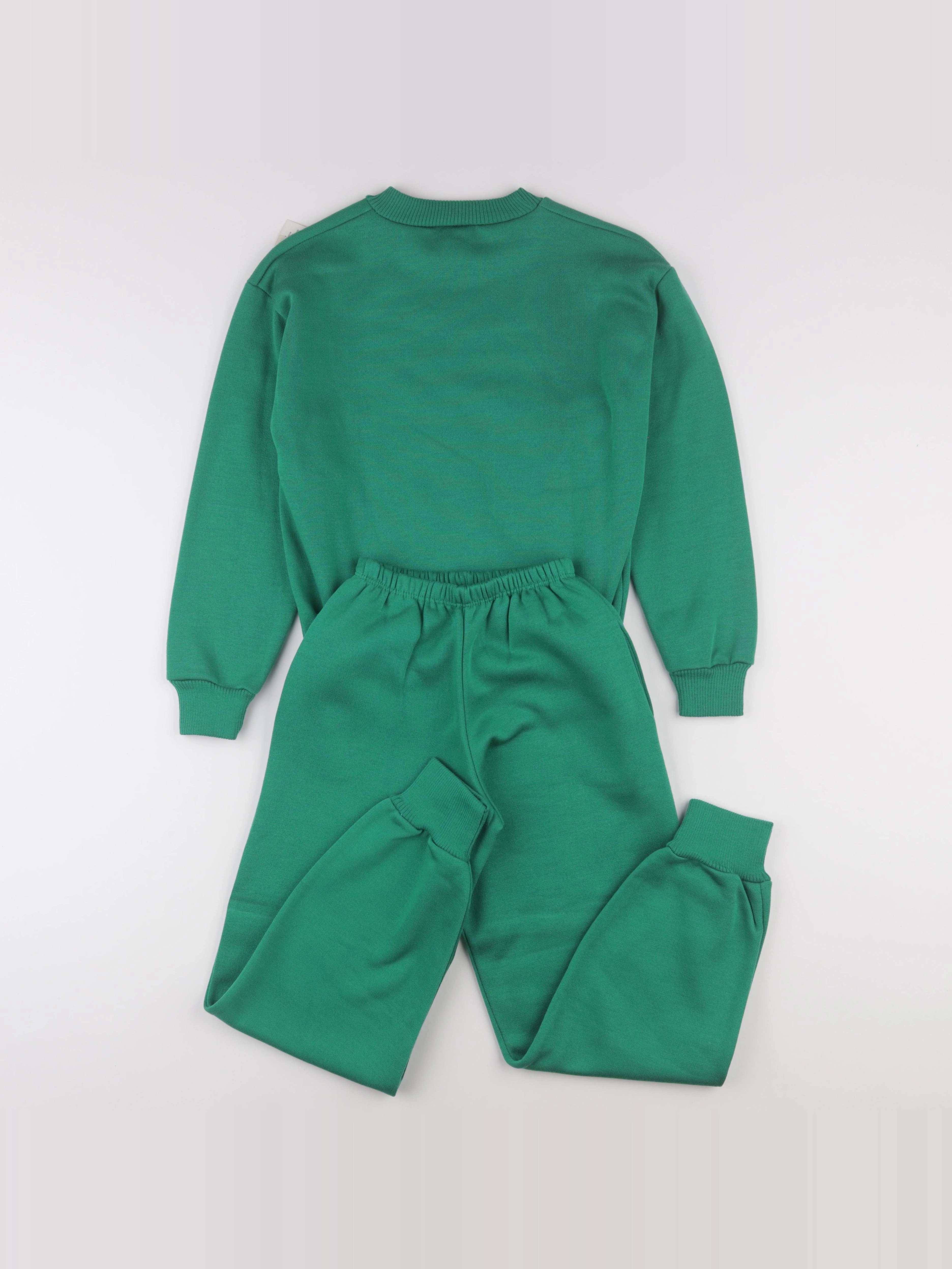 Vintage - ensemble vert - 8 ans