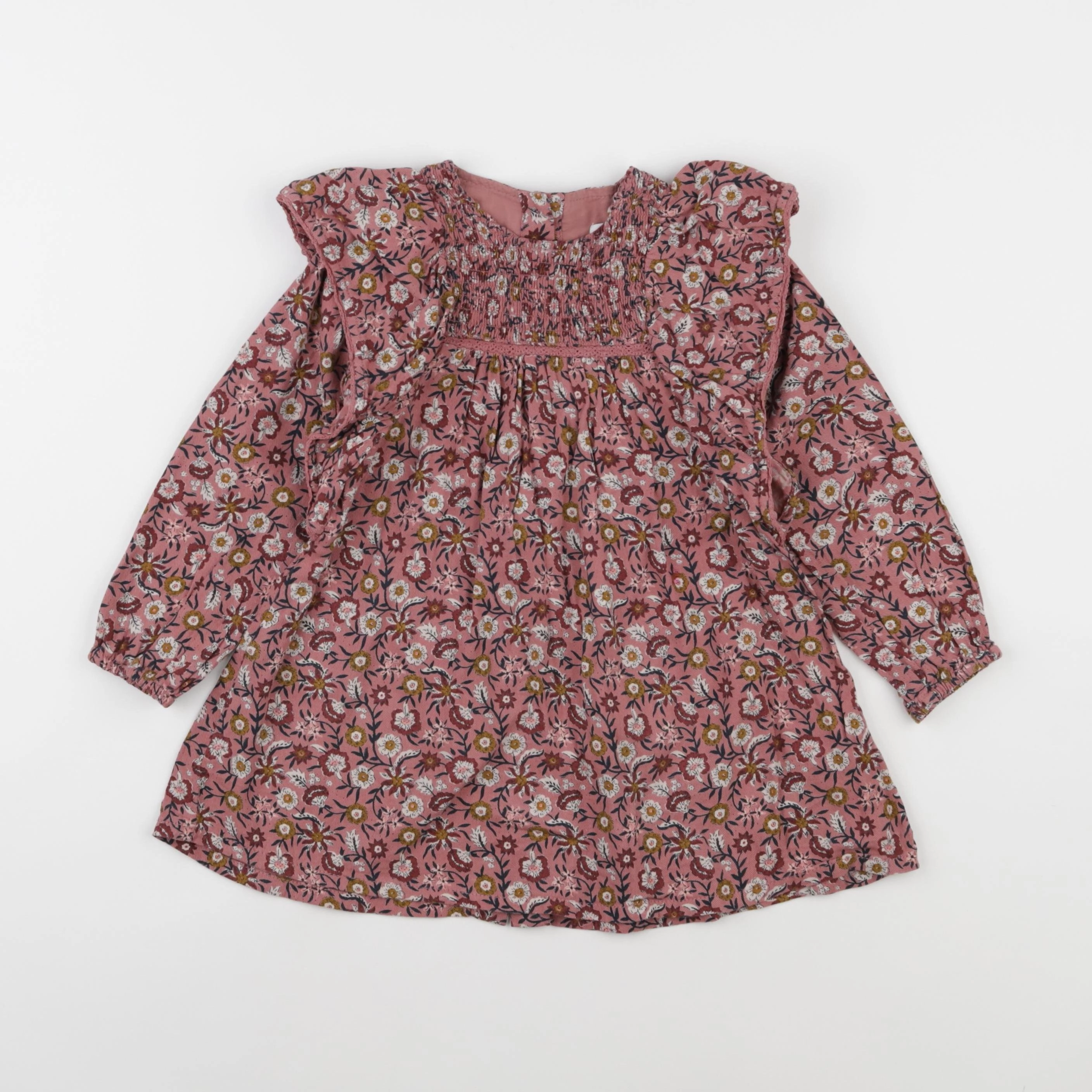 Vertbaudet - robe rose - 36 mois
