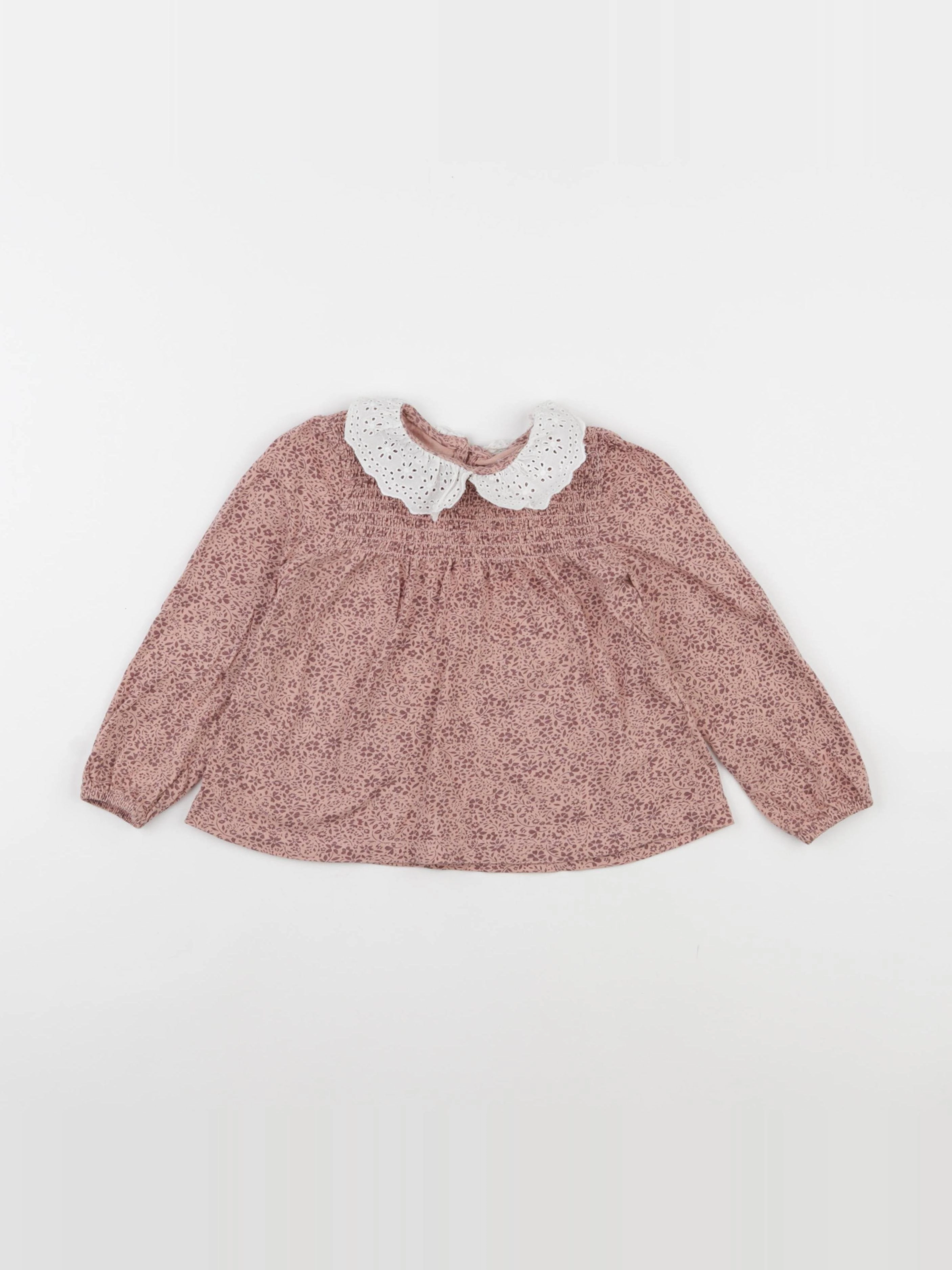 Vertbaudet - blouse rose - 3 ans