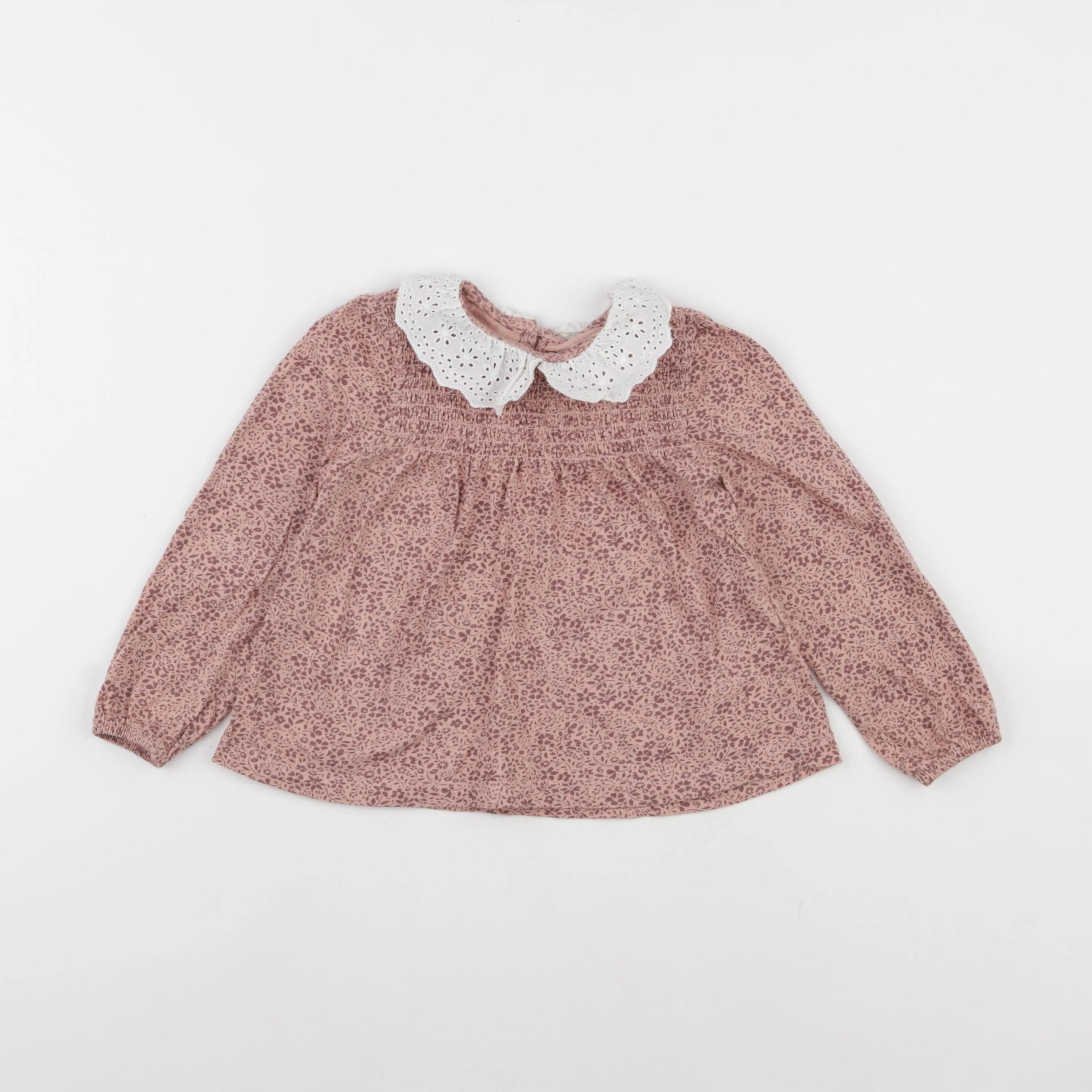 Vertbaudet - blouse rose - 3 ans