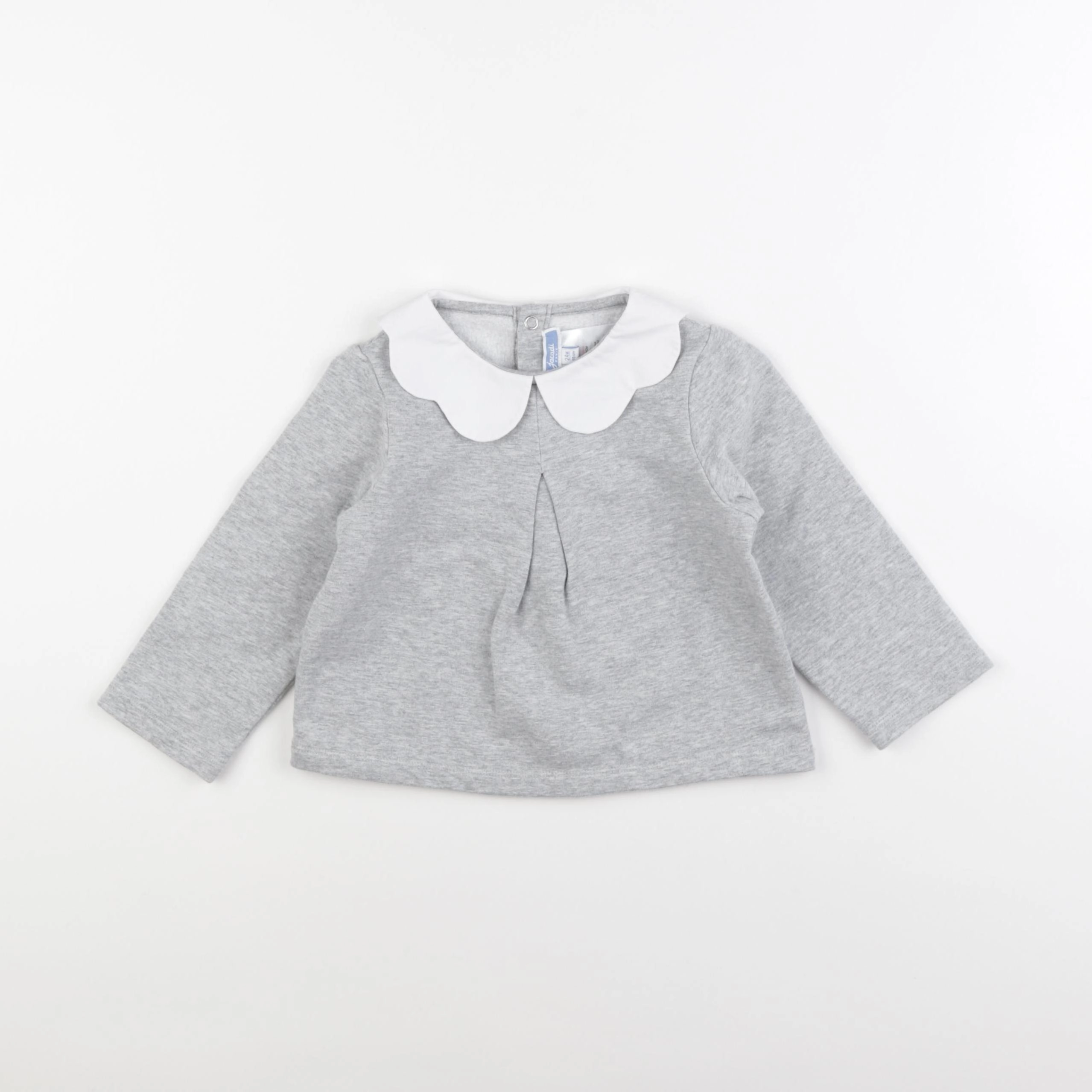 Jacadi - sweat gris - 24 mois