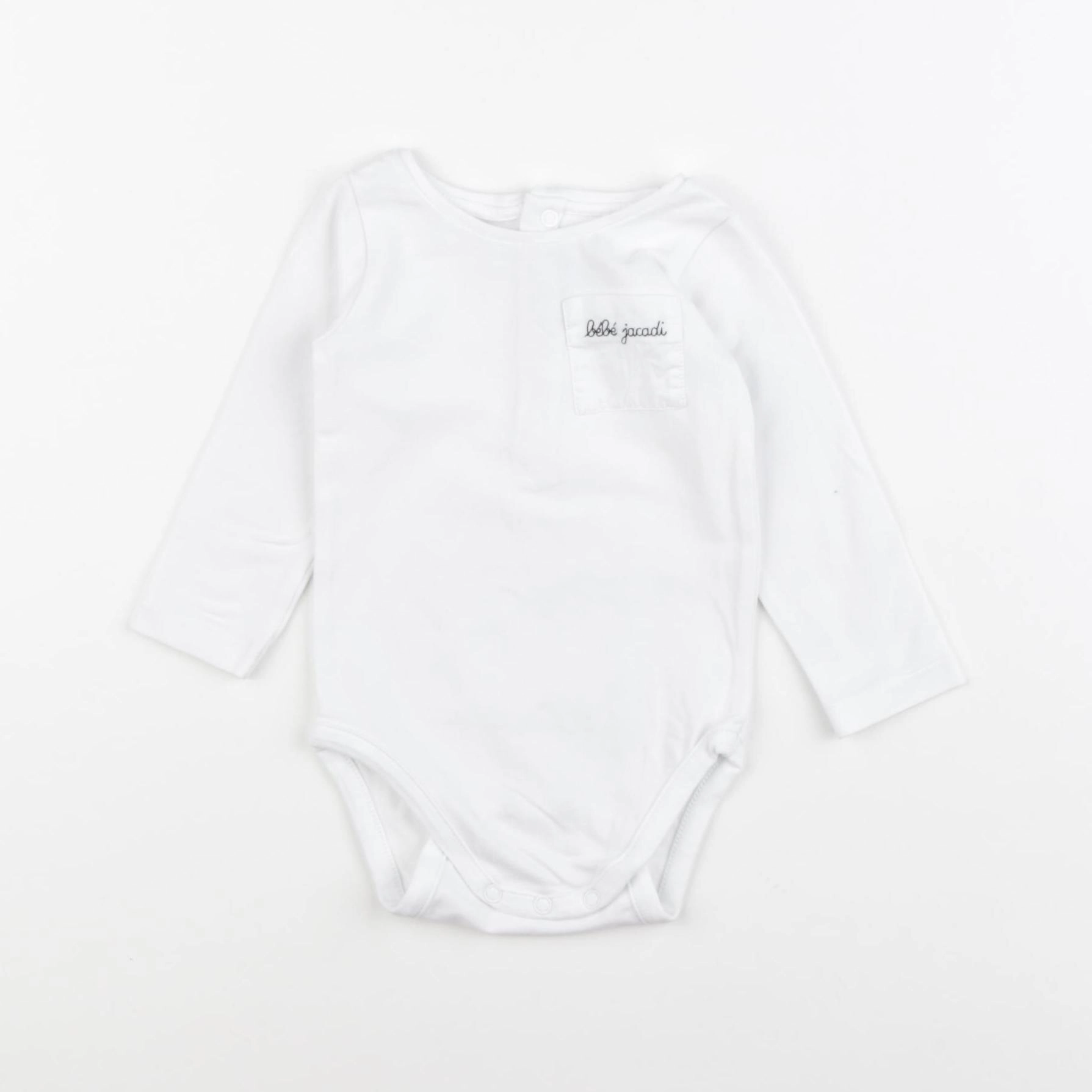 Jacadi - body blanc - 6 mois