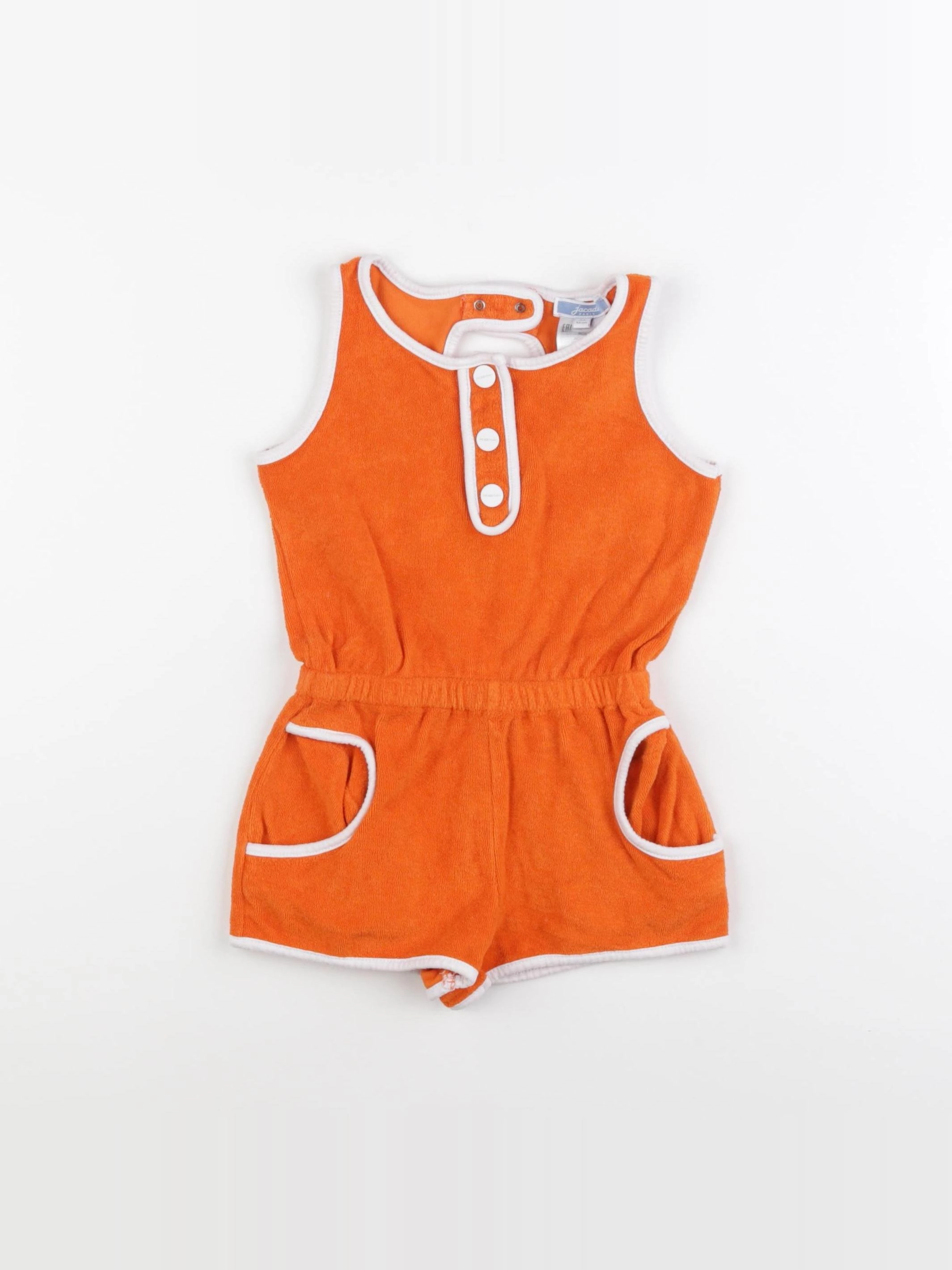 Jacadi - combinaison orange - 3 ans
