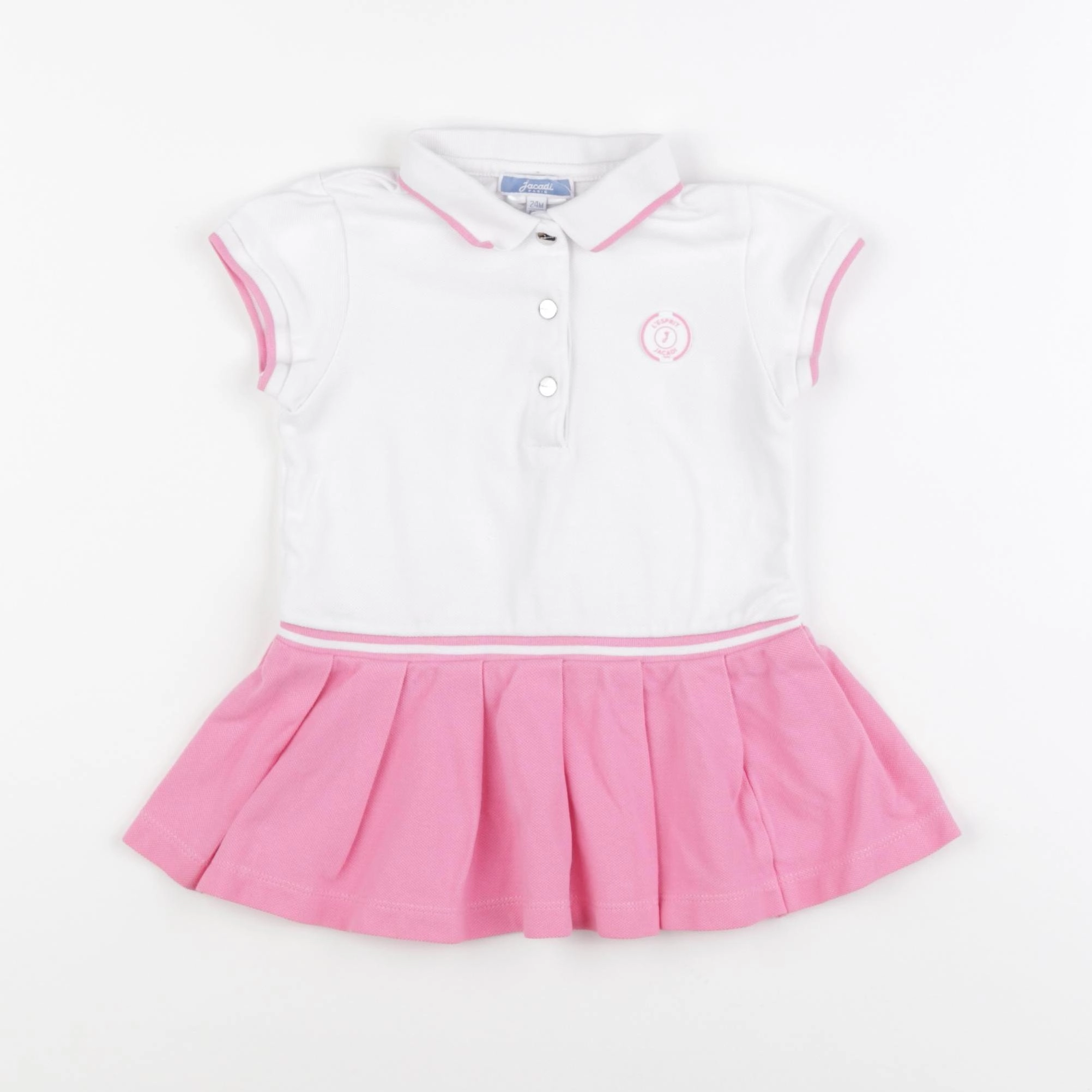 Jacadi - robe rose - 24 mois