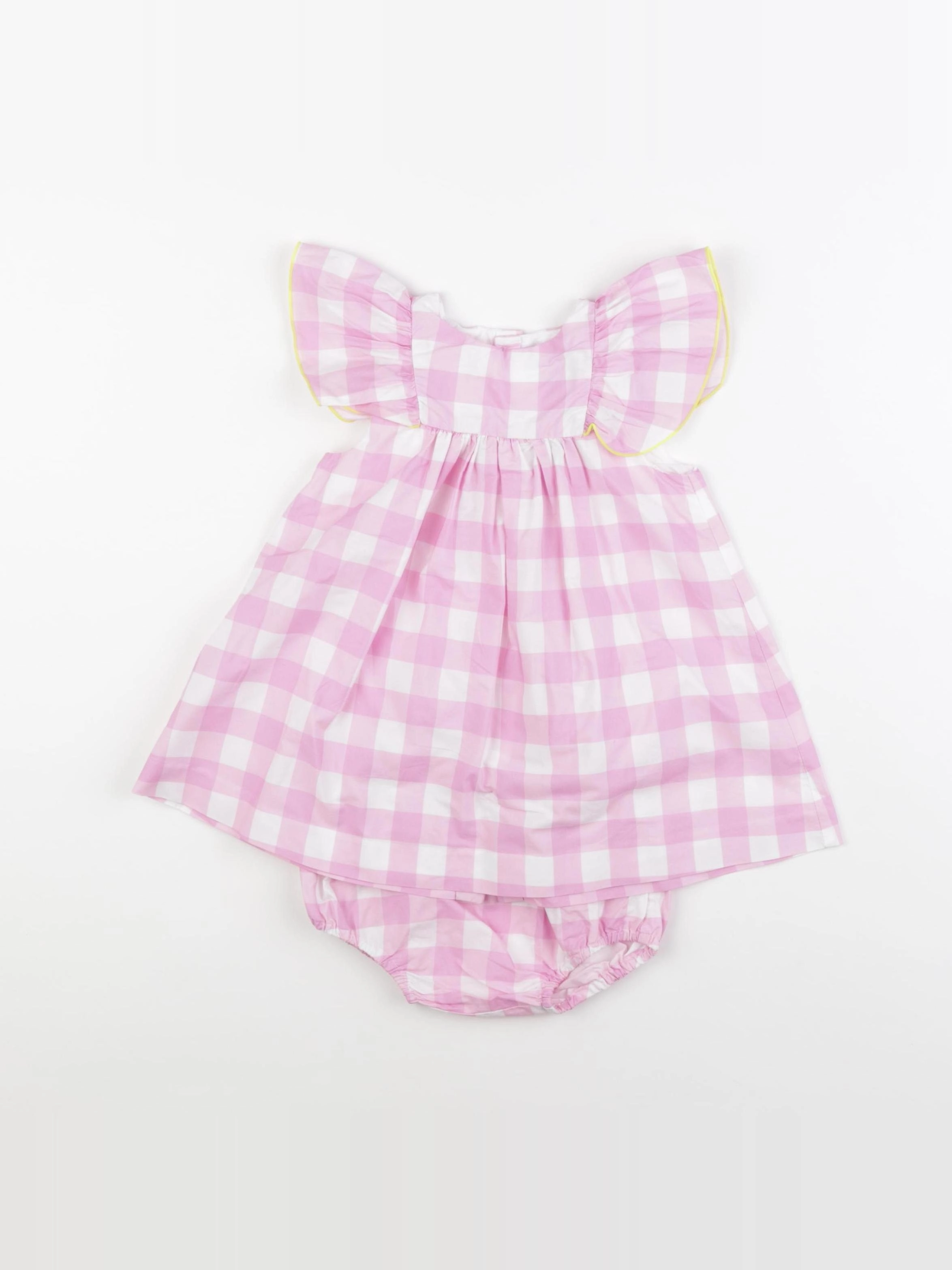 Jacadi - robe rose - 12 mois