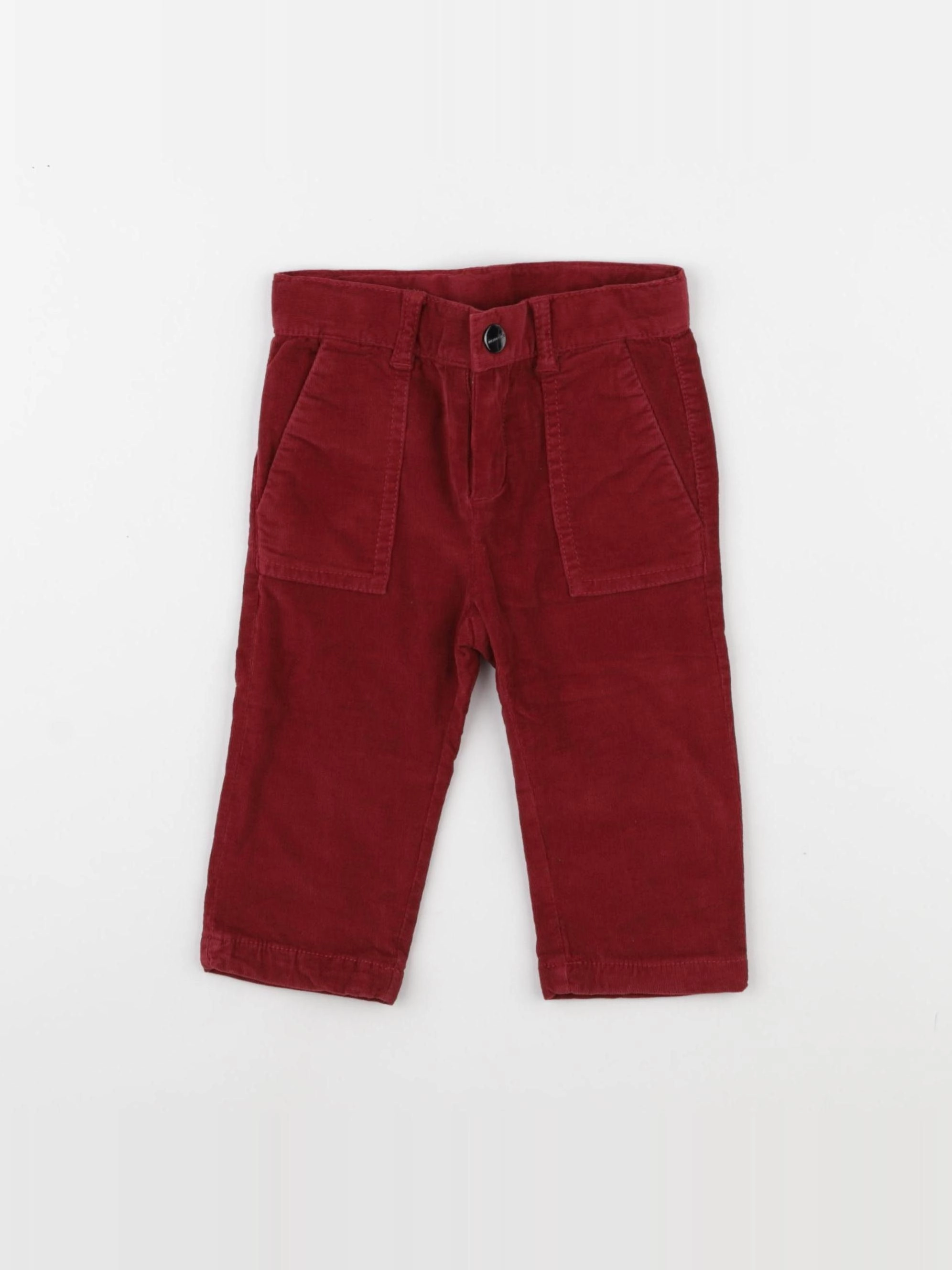 Jacadi - pantalon rouge - 12 mois