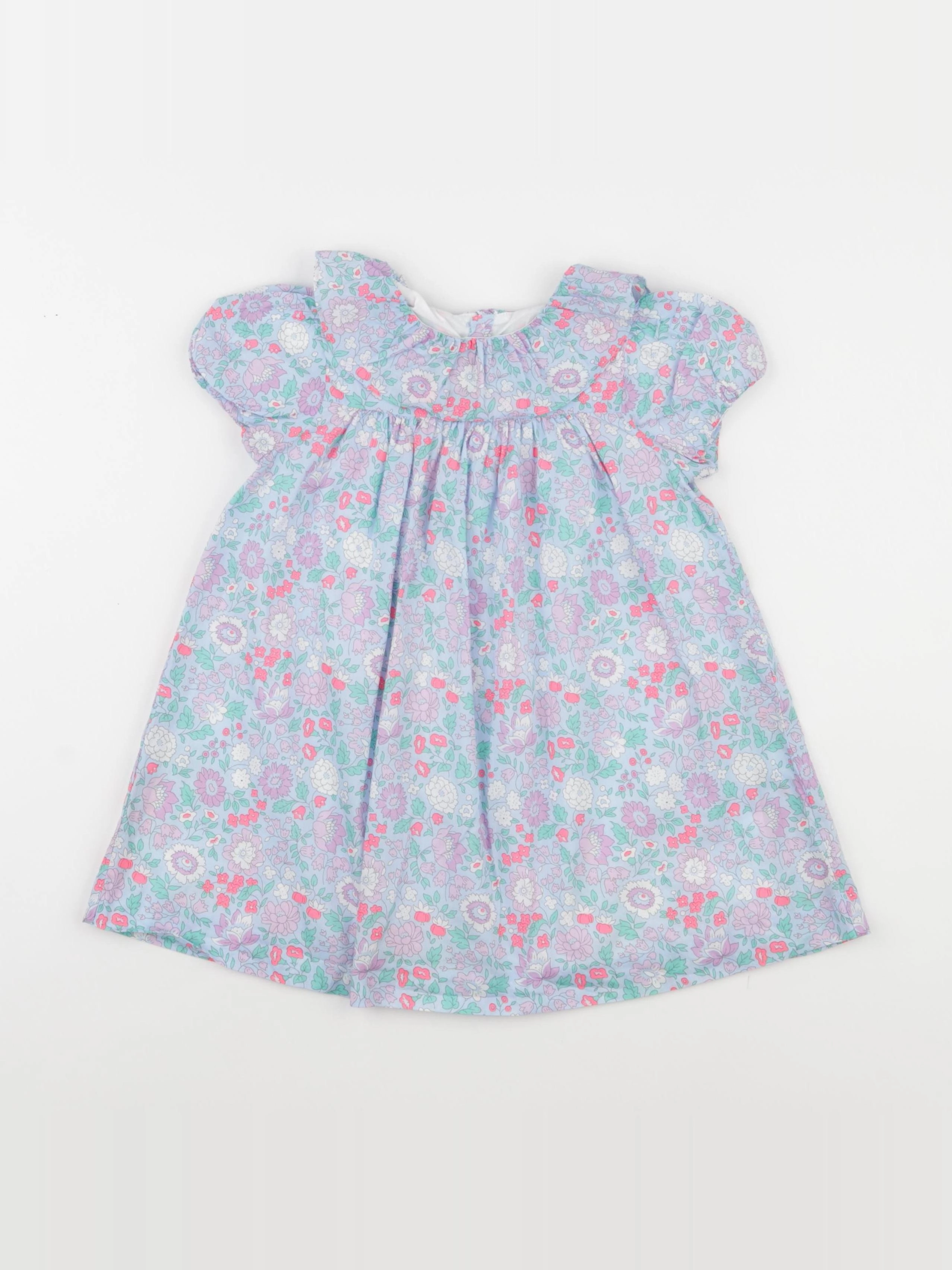 Jacadi - robe liberty multicolore - 36 mois