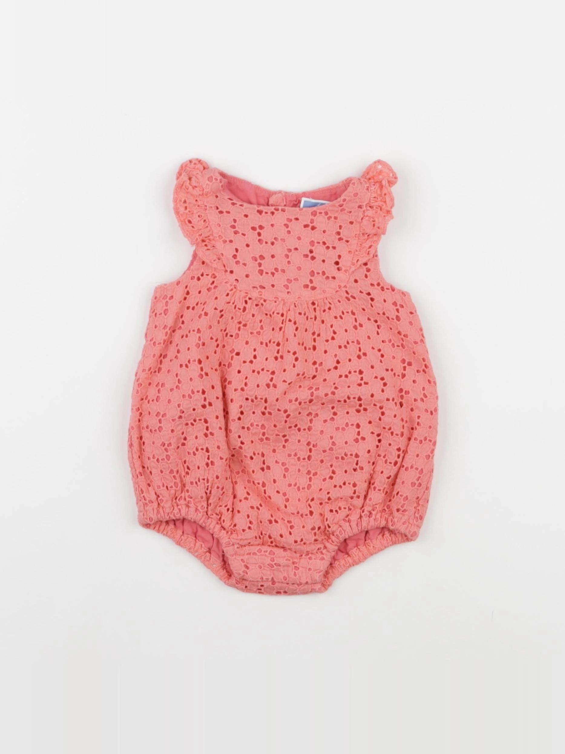 Jacadi - combinaison orange - 6 mois