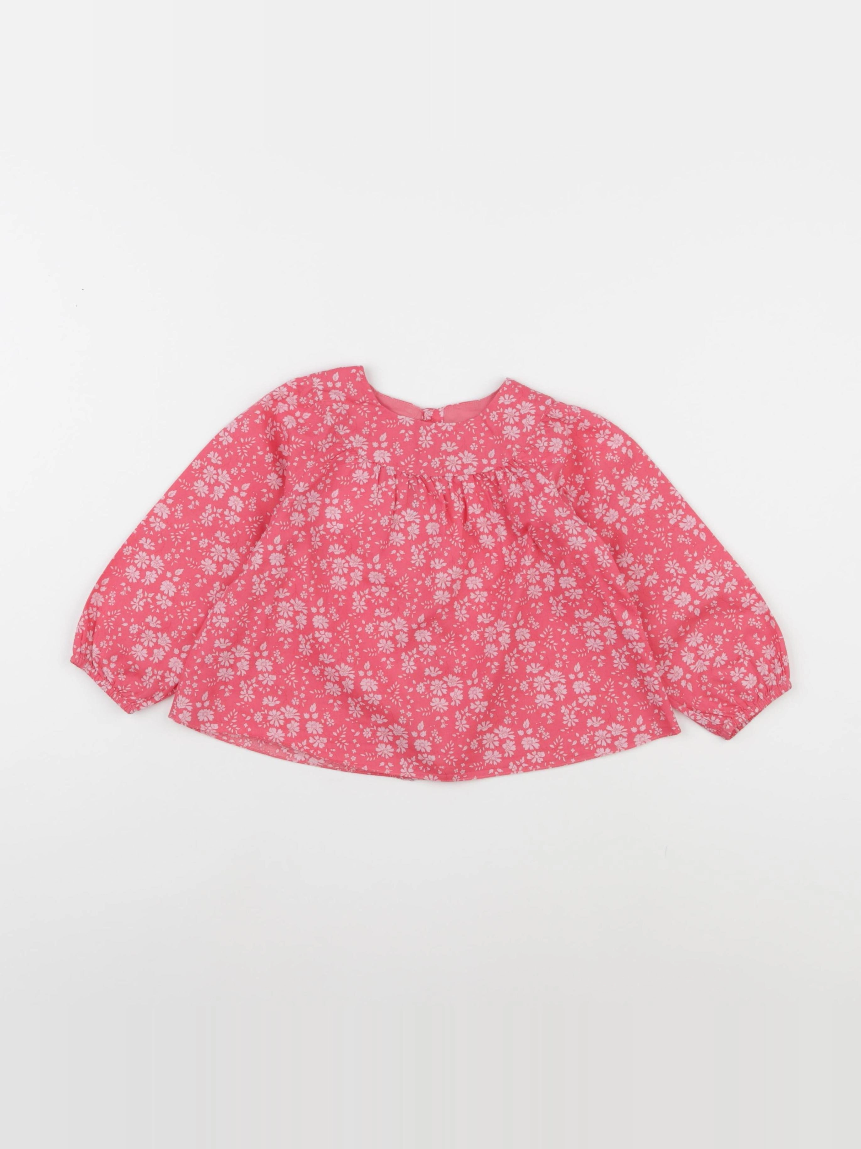 Jacadi - blouse rose - 18 mois