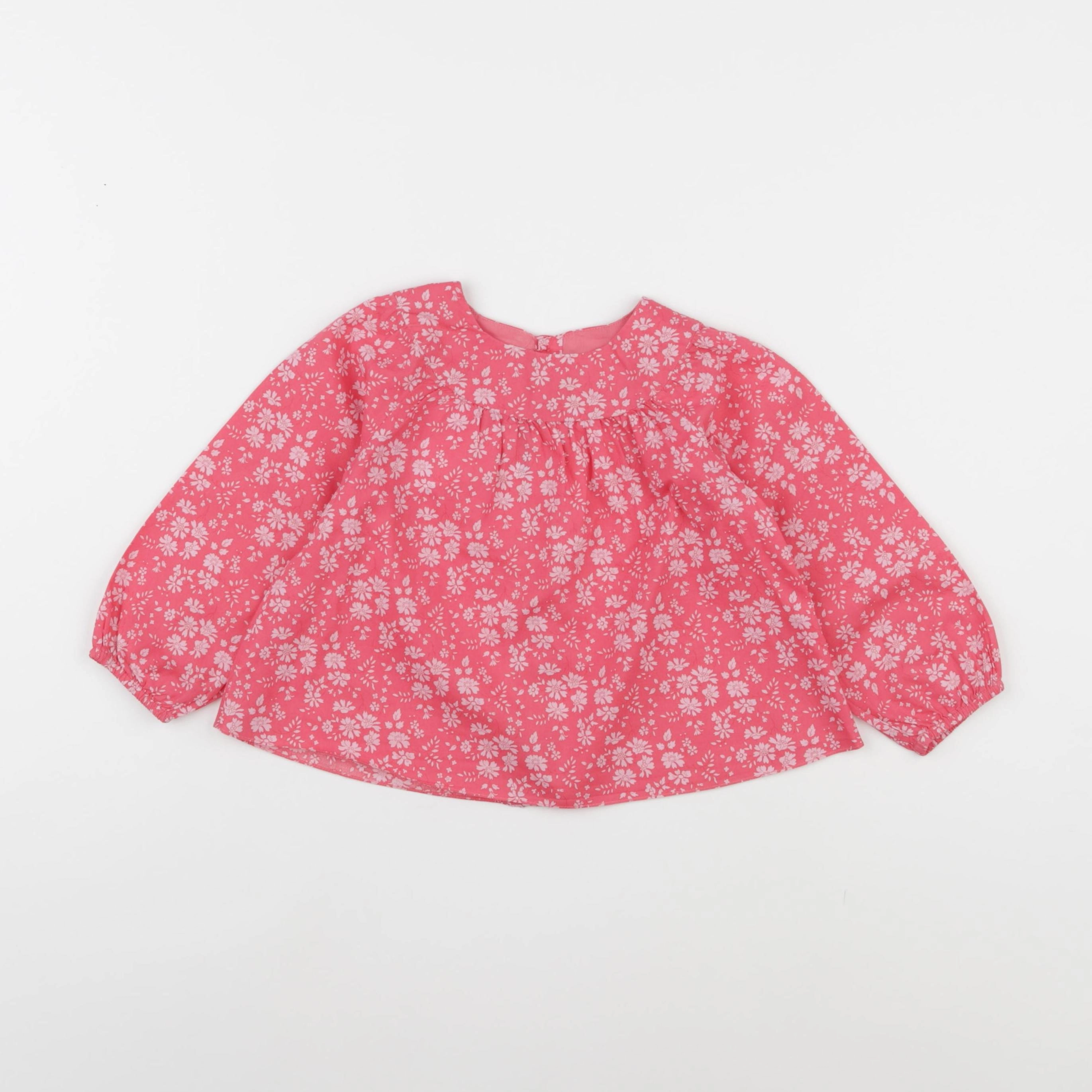 Jacadi - blouse rose - 18 mois