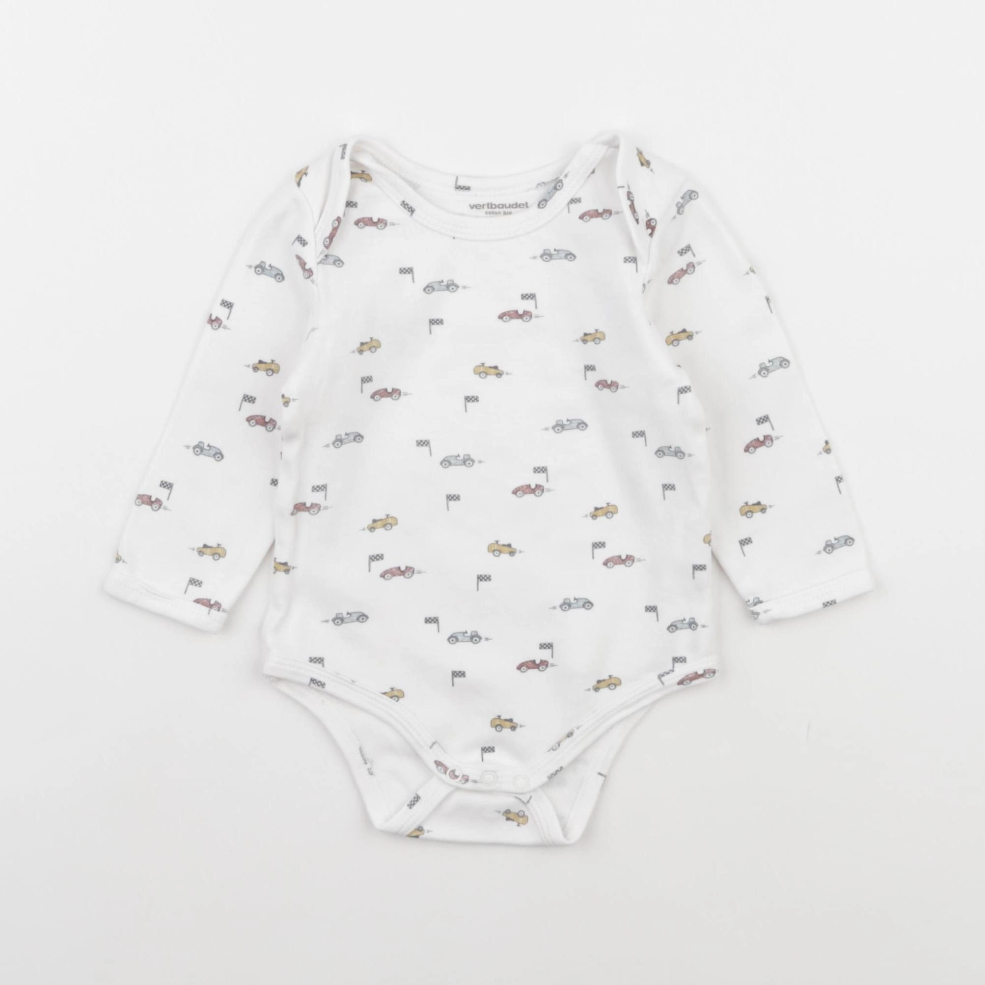 Vertbaudet - body multicolore - 9 mois