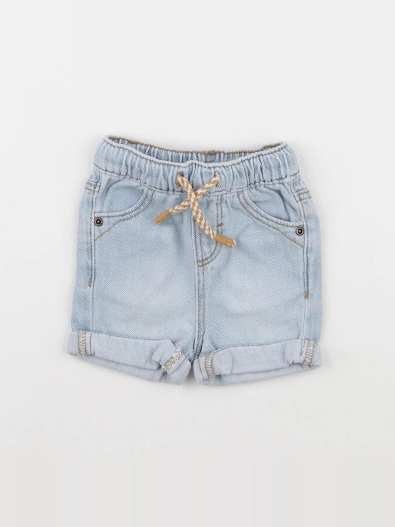 Vertbaudet - short bleu - 3 mois