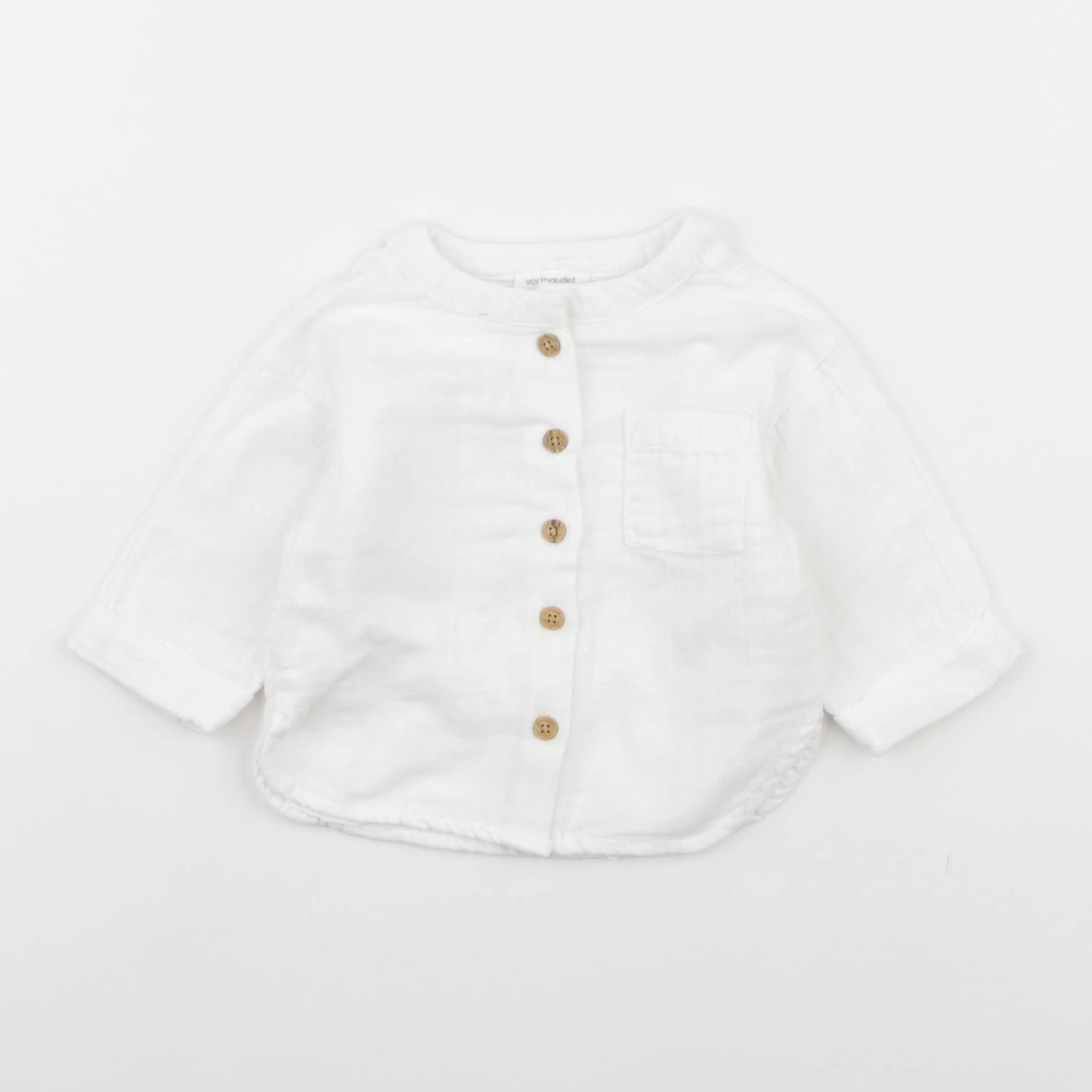 Vertbaudet - chemise blanc - 3 mois