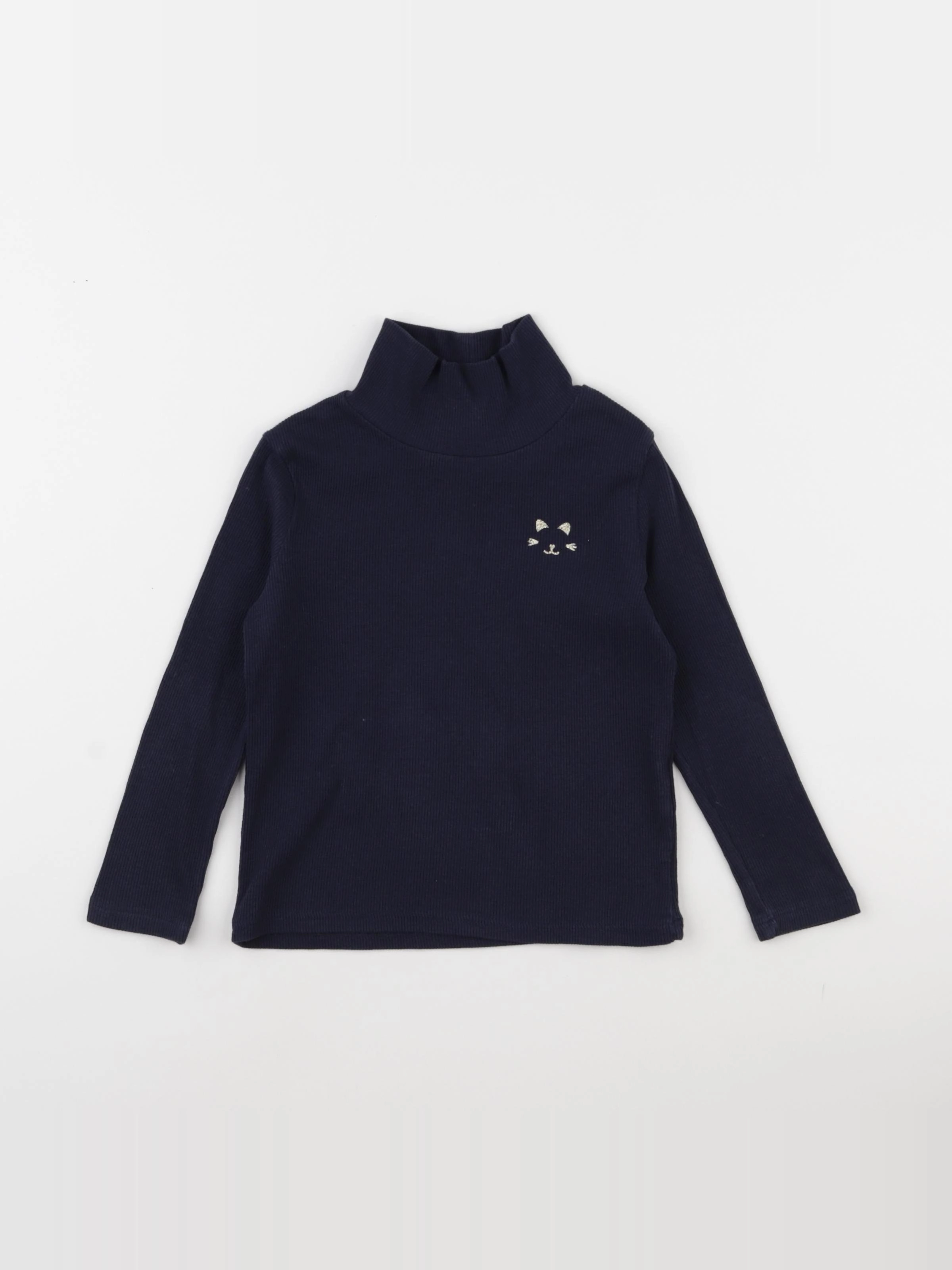 Vertbaudet - sous-pull bleu - 3 ans