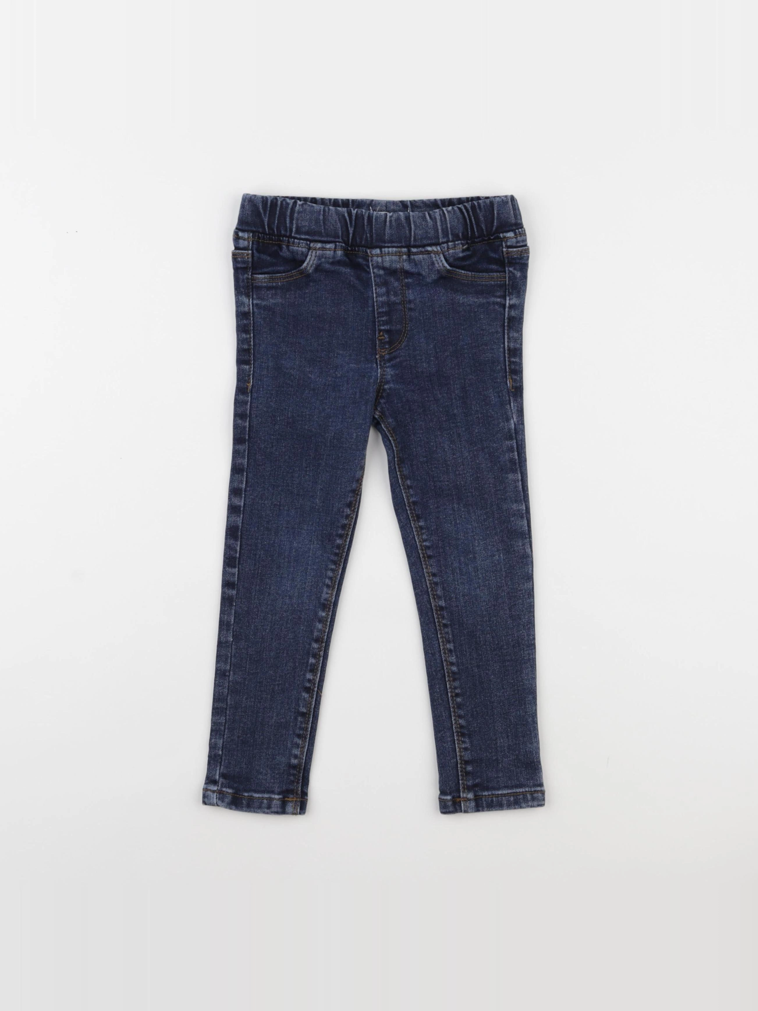 Vertbaudet - jegging bleu - 3 ans
