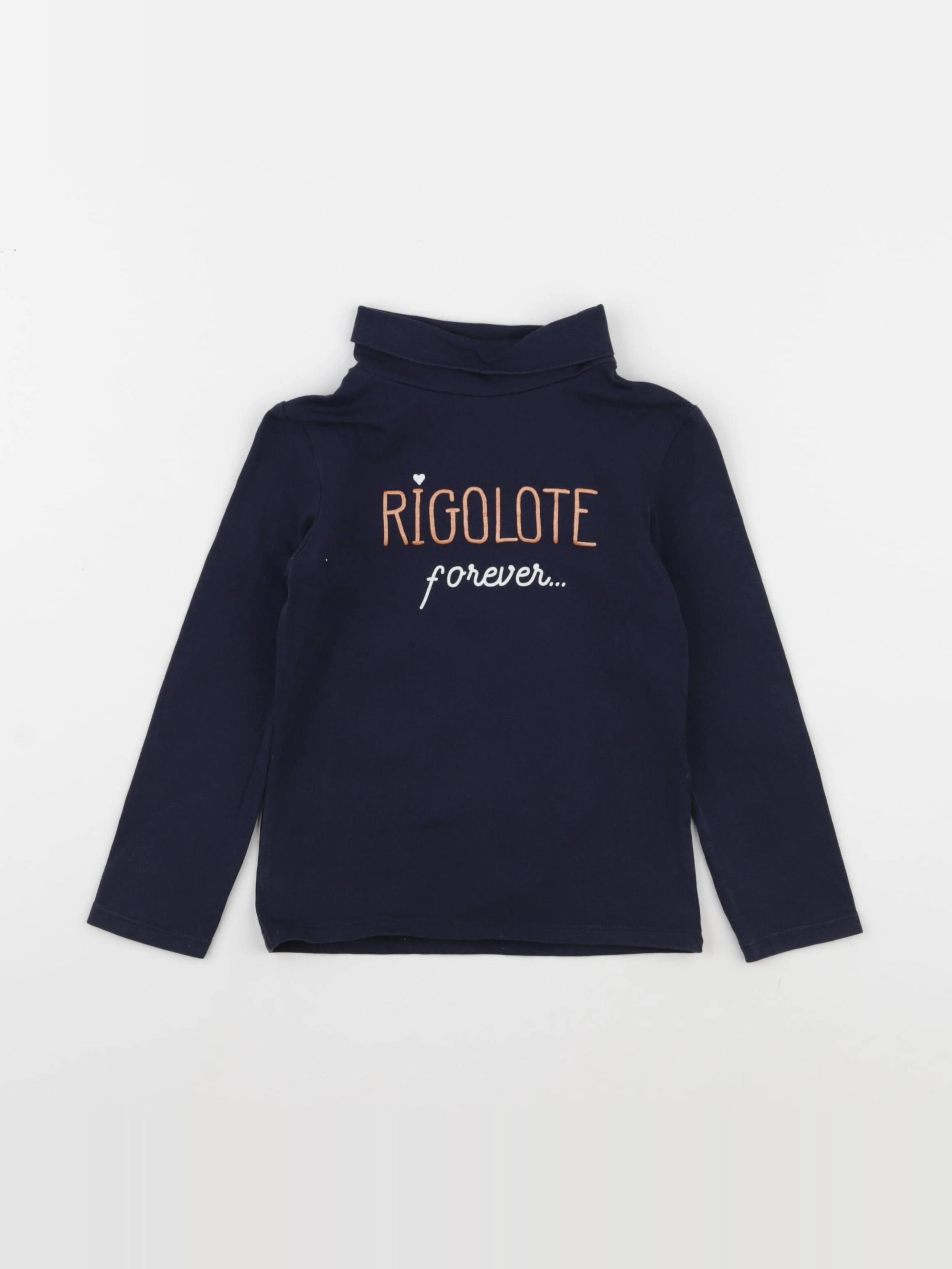 Vertbaudet - sous-pull bleu - 3 ans