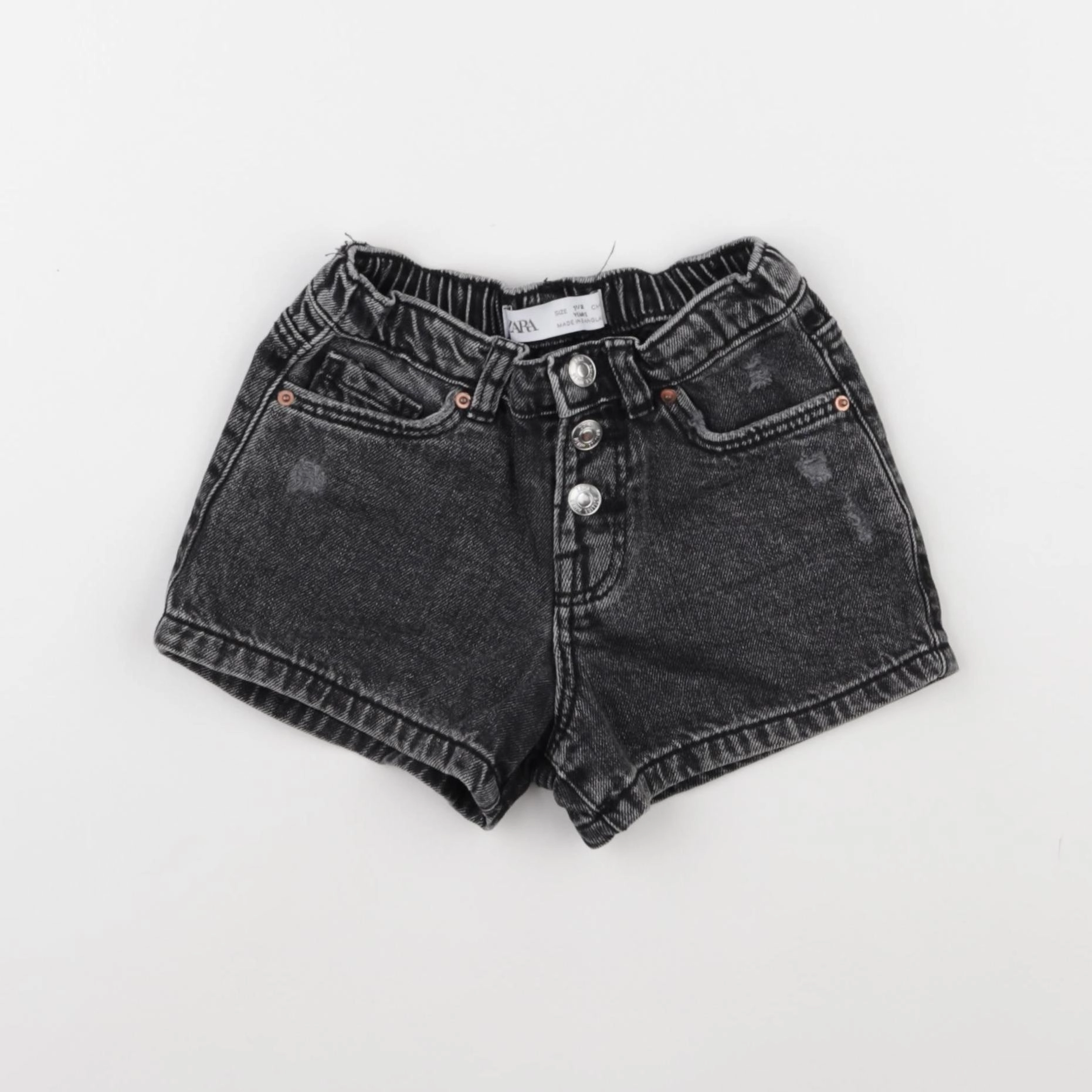 Zara - short gris - 18 mois