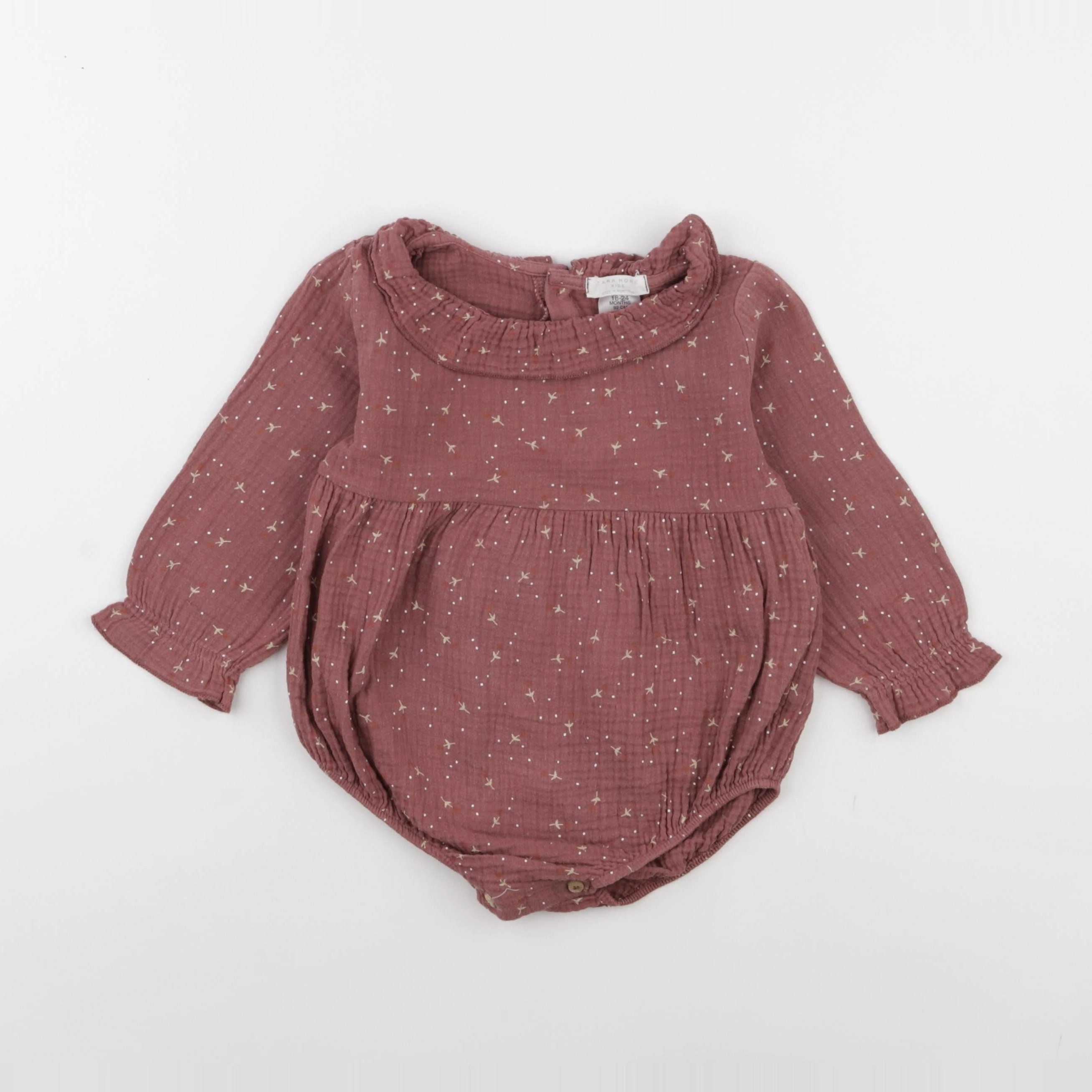 Zara - combinaison violet - 18/24 mois