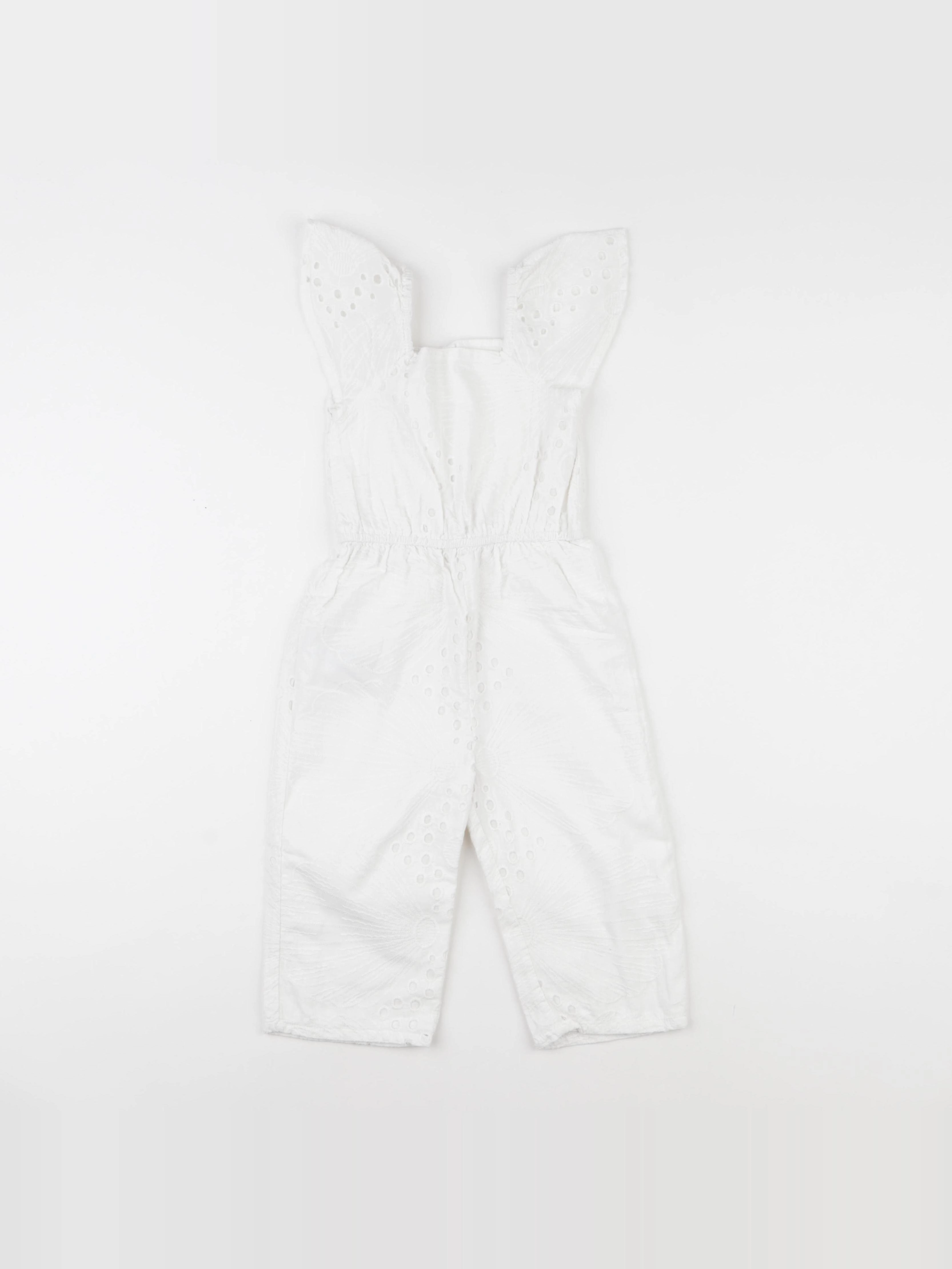 Mango - combinaison blanc - 12/18 mois