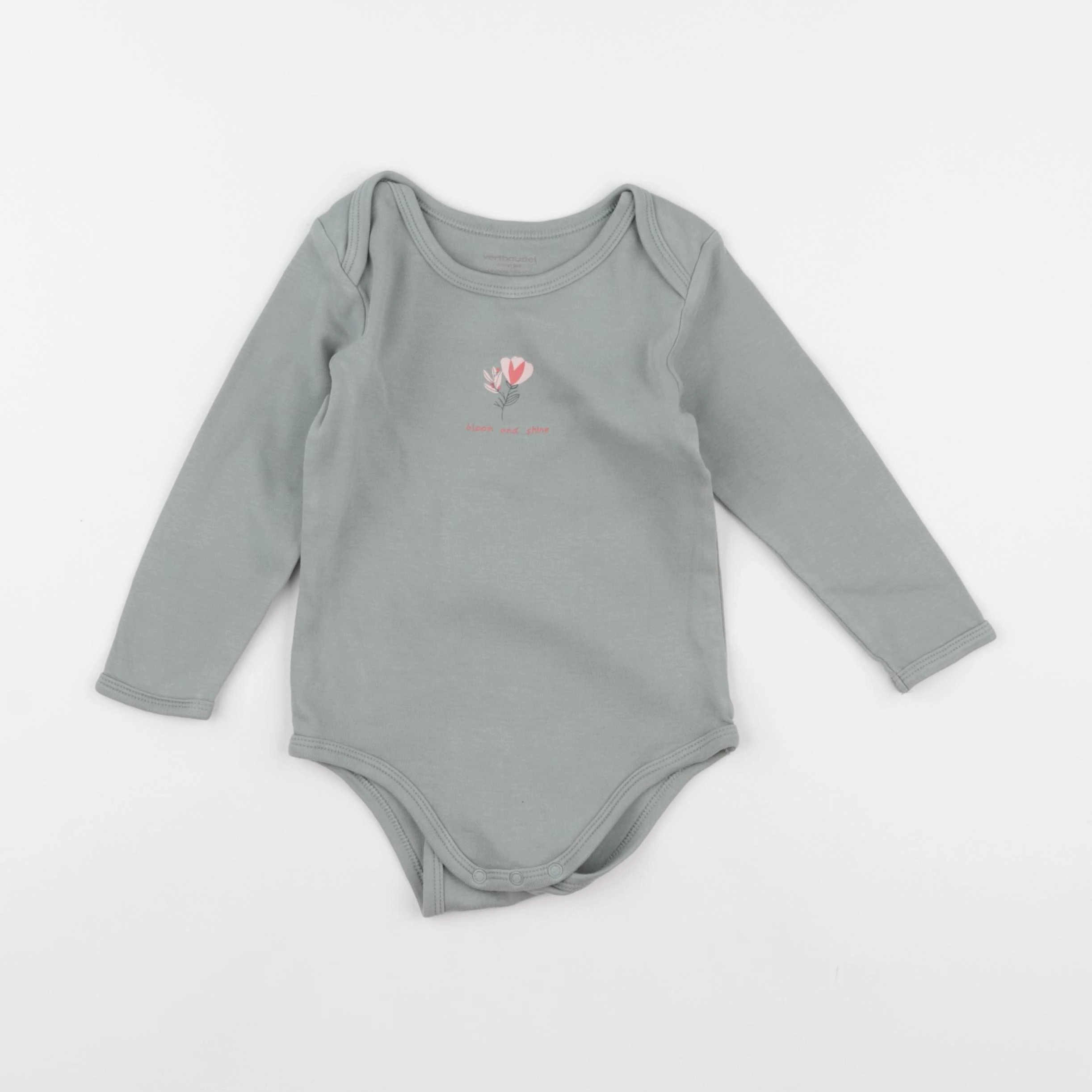 Vertbaudet - body vert - 24 mois