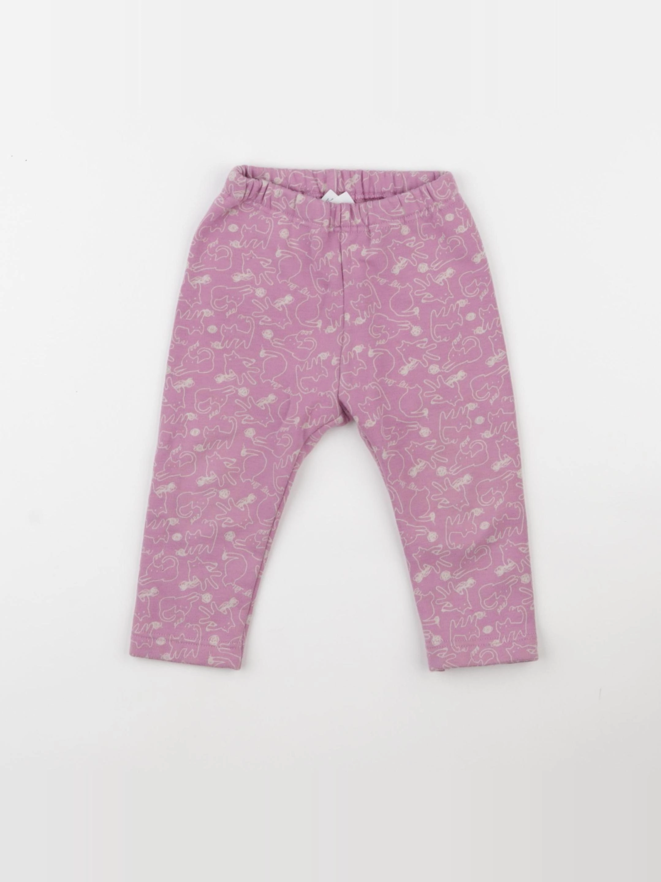 Uniqlo - legging violet - 18/24 mois