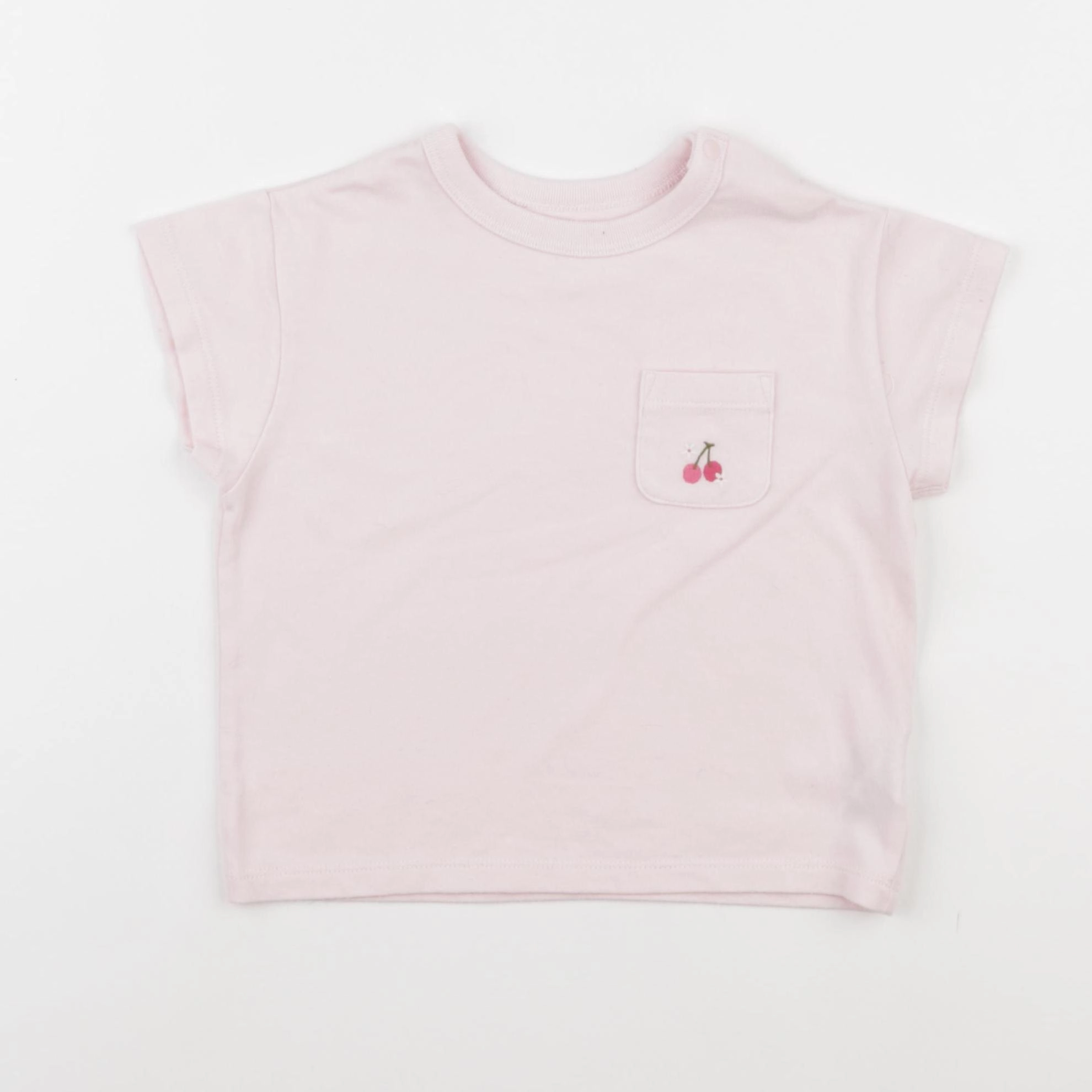 Uniqlo - débardeur rose - 12/18 mois