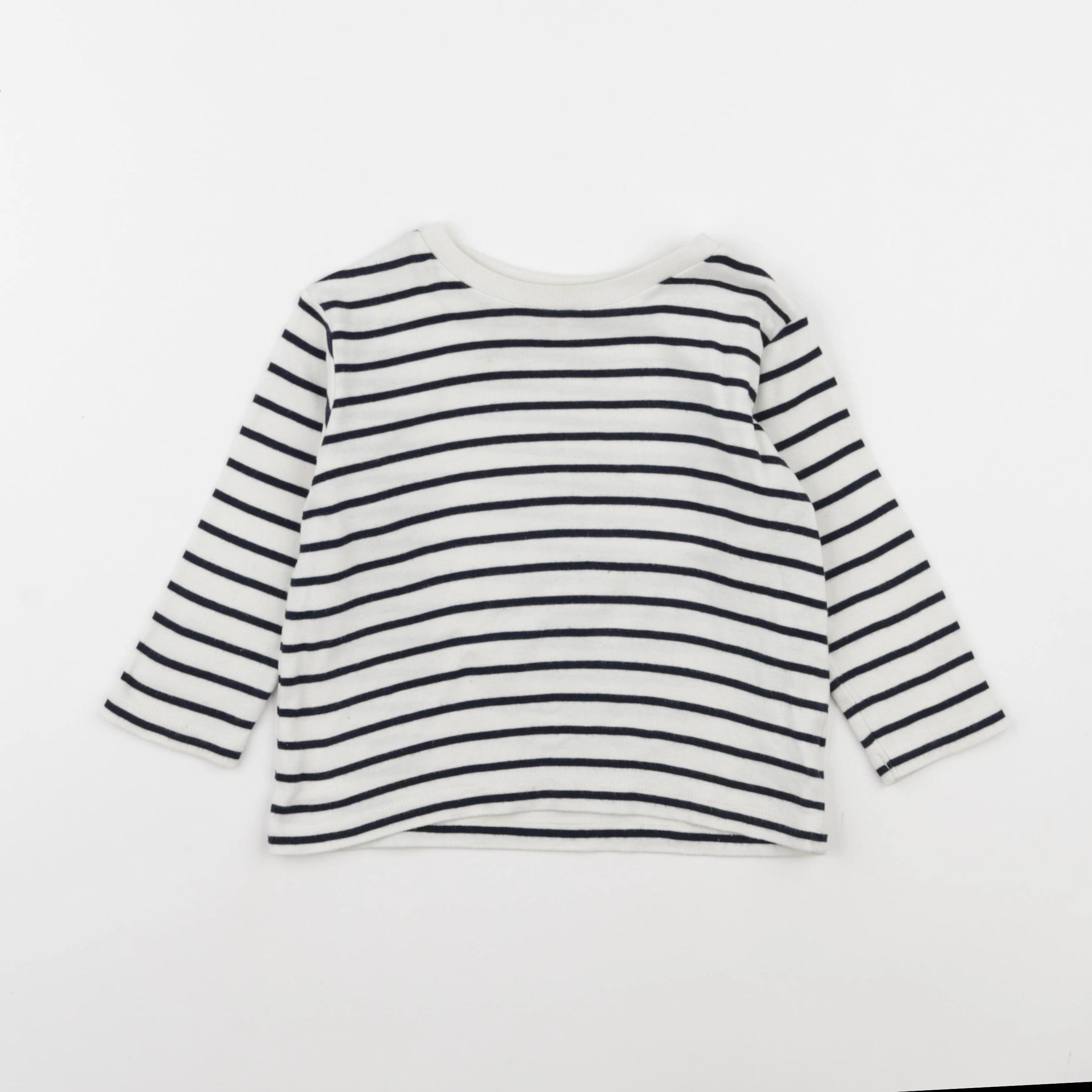 Uniqlo - tee-shirt blanc - 18/24 mois