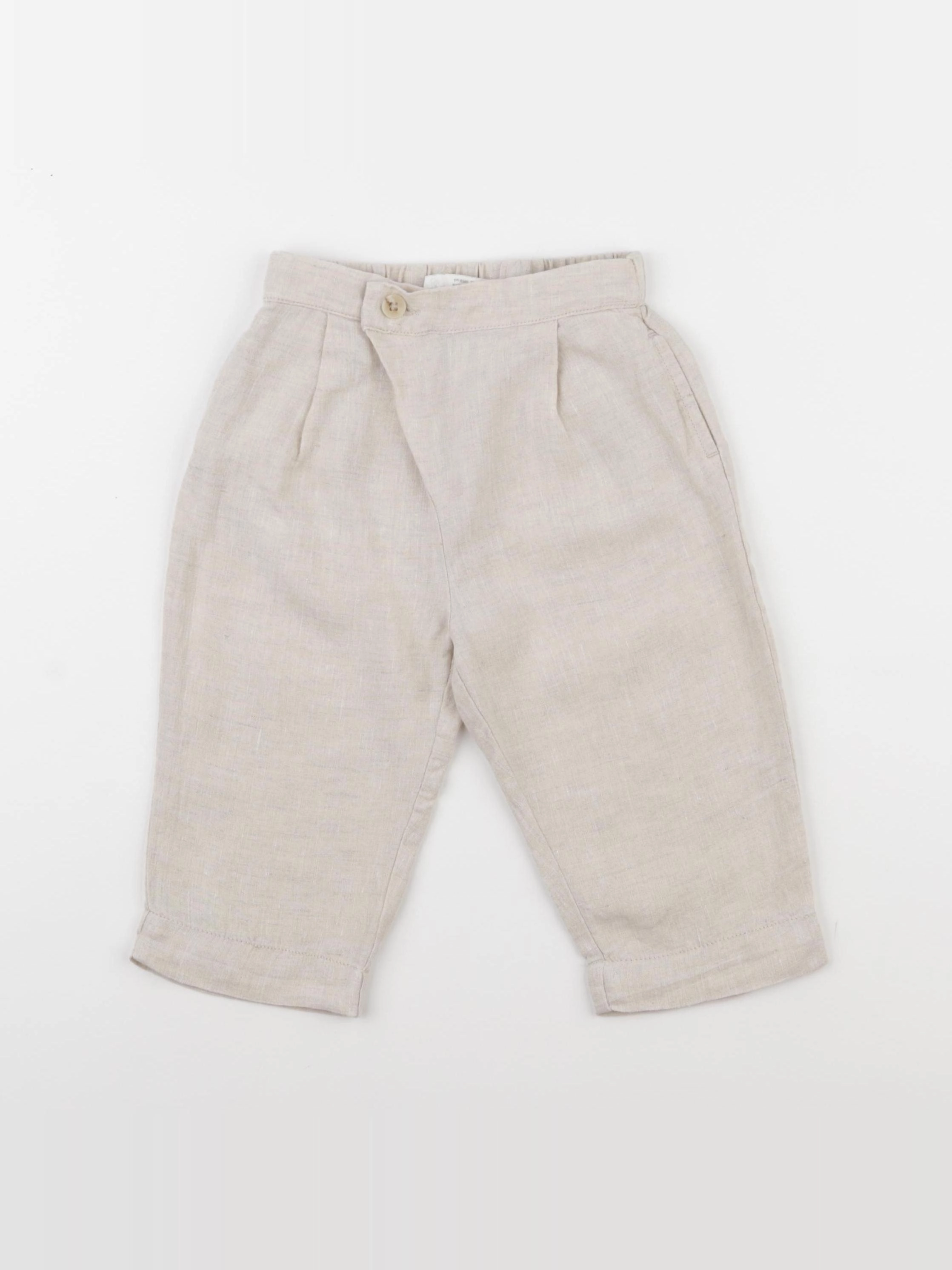 Zara - pantalon beige - 12 mois