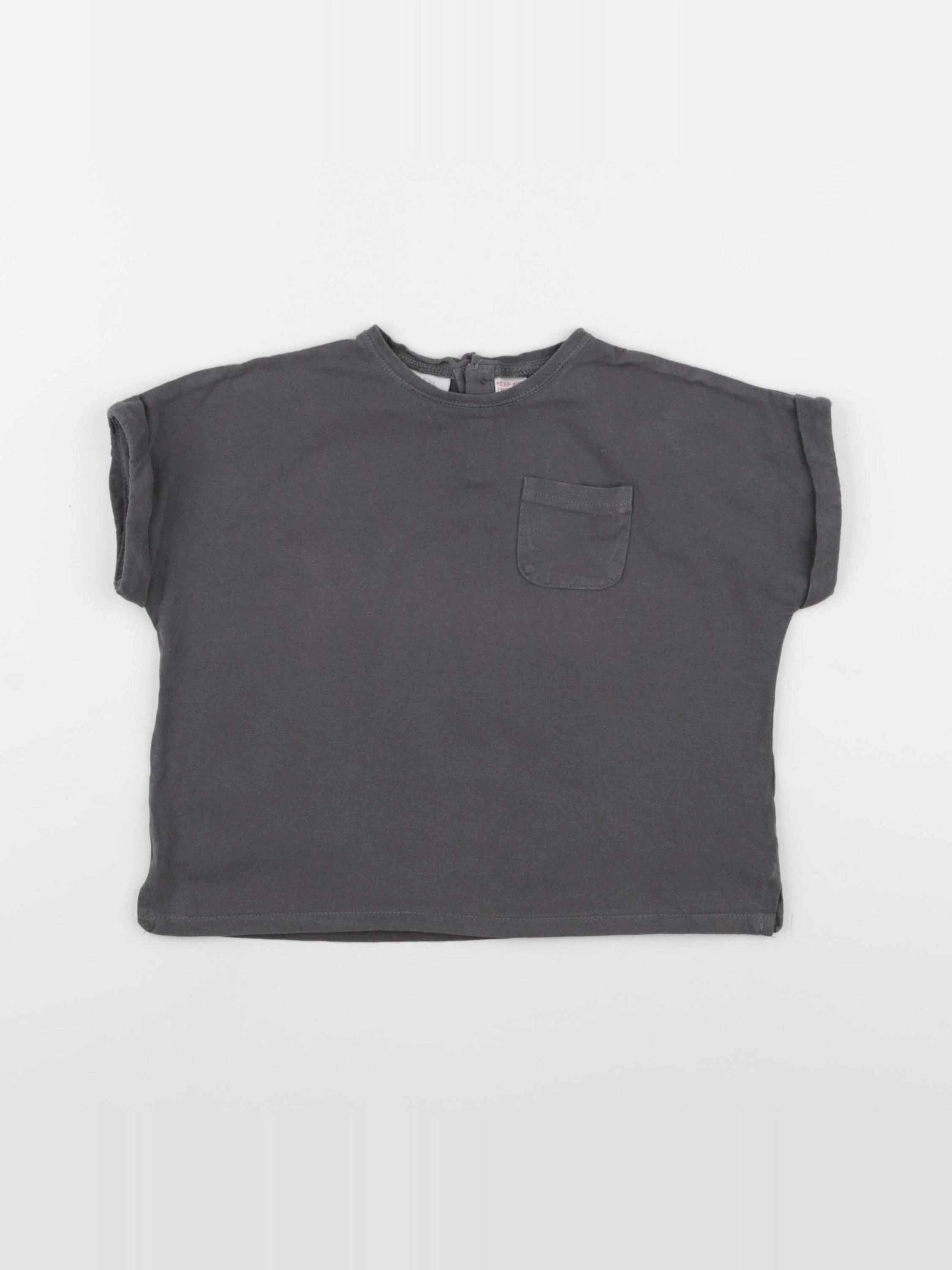 Zara - débardeur gris - 18/24 mois