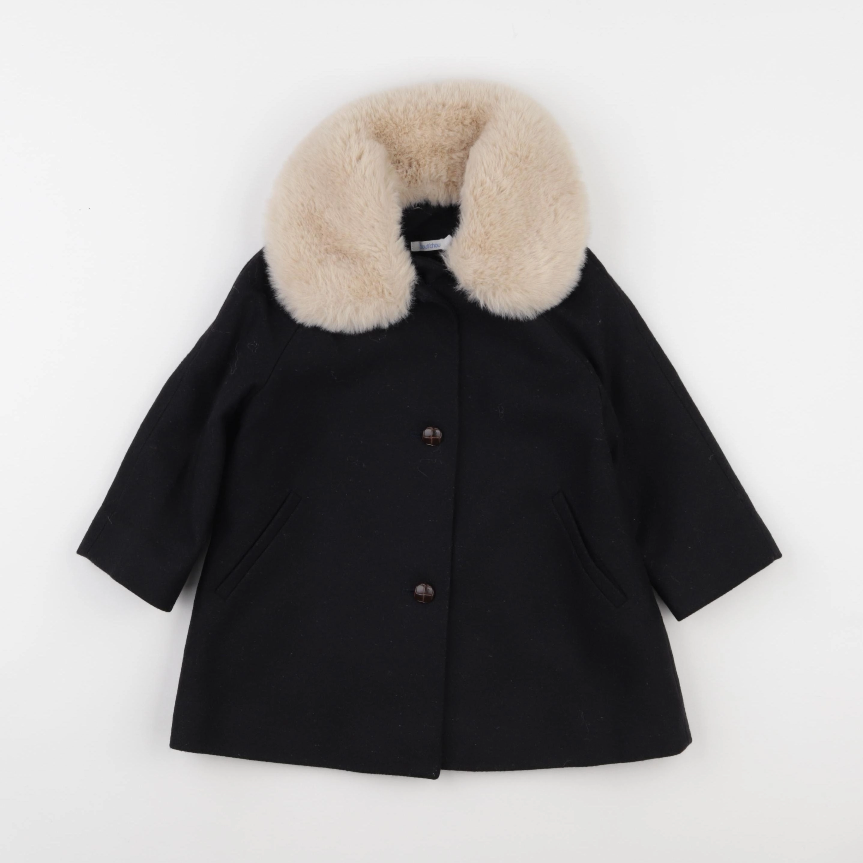 Boutchou - manteau bleu - 24 mois