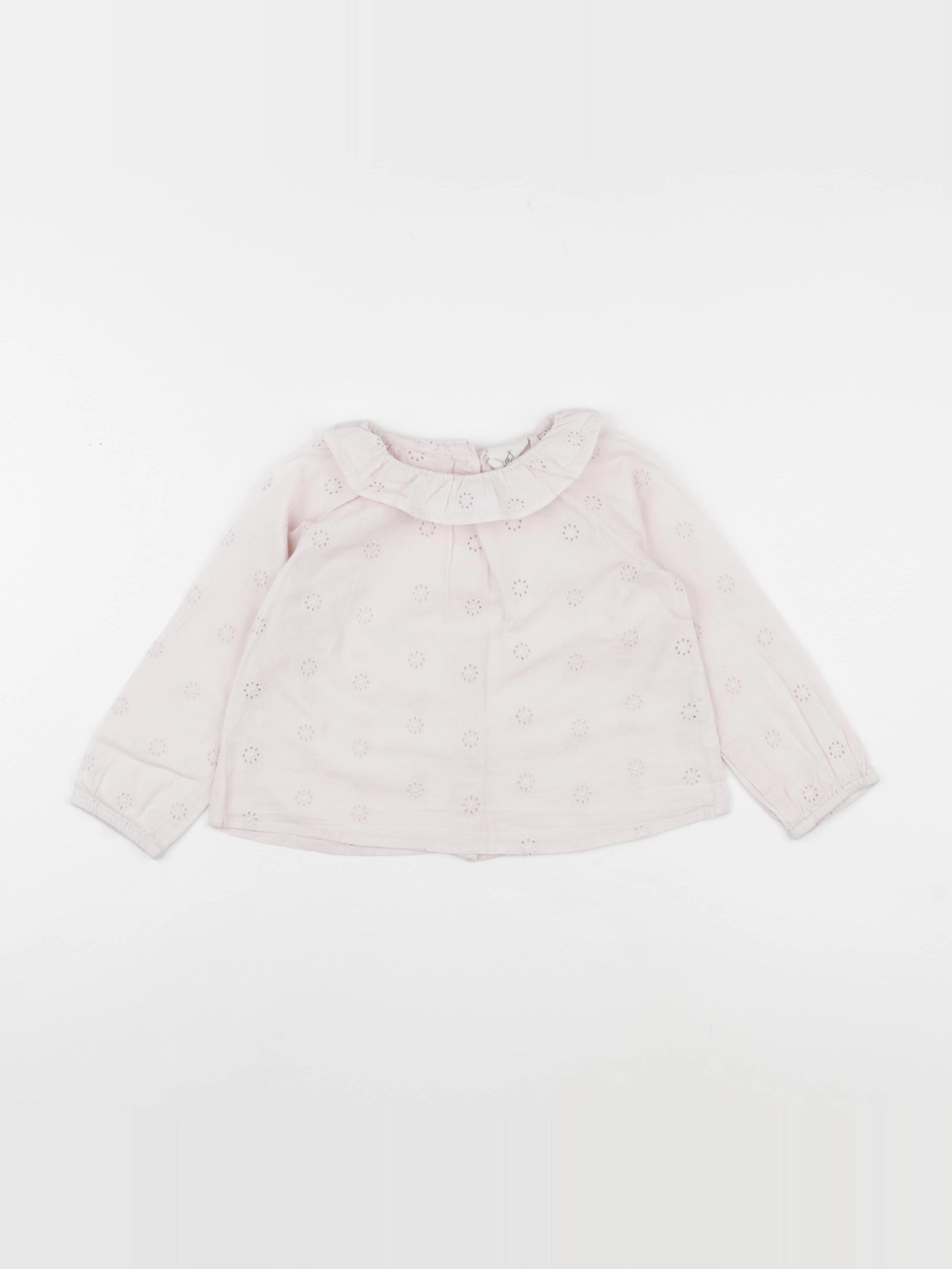 Lililotte - blouse rose - 36 mois