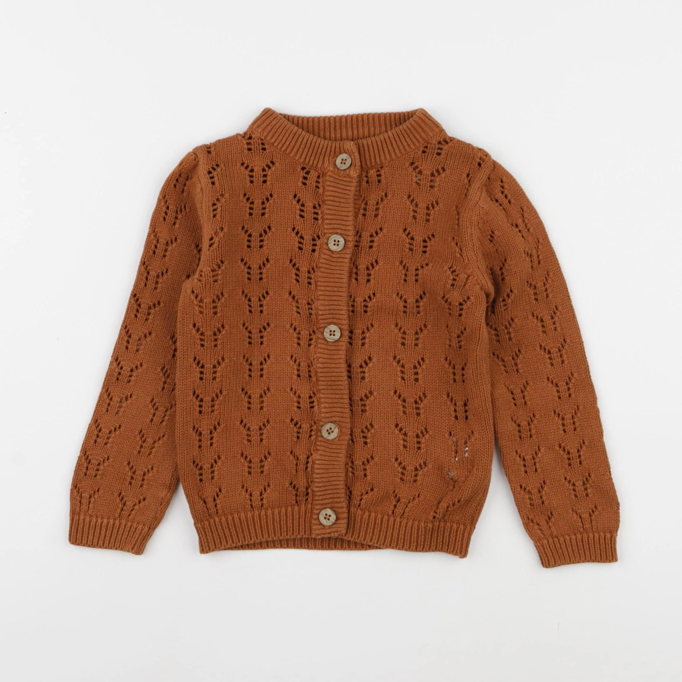 La Redoute - gilet marron - 4 ans