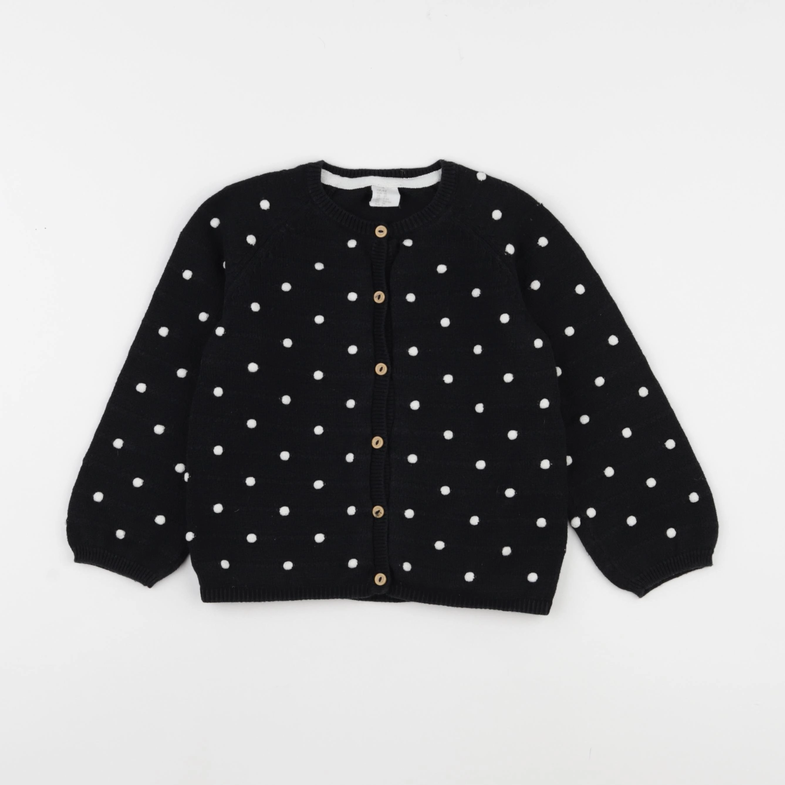 H&M - pull noir - 3 ans