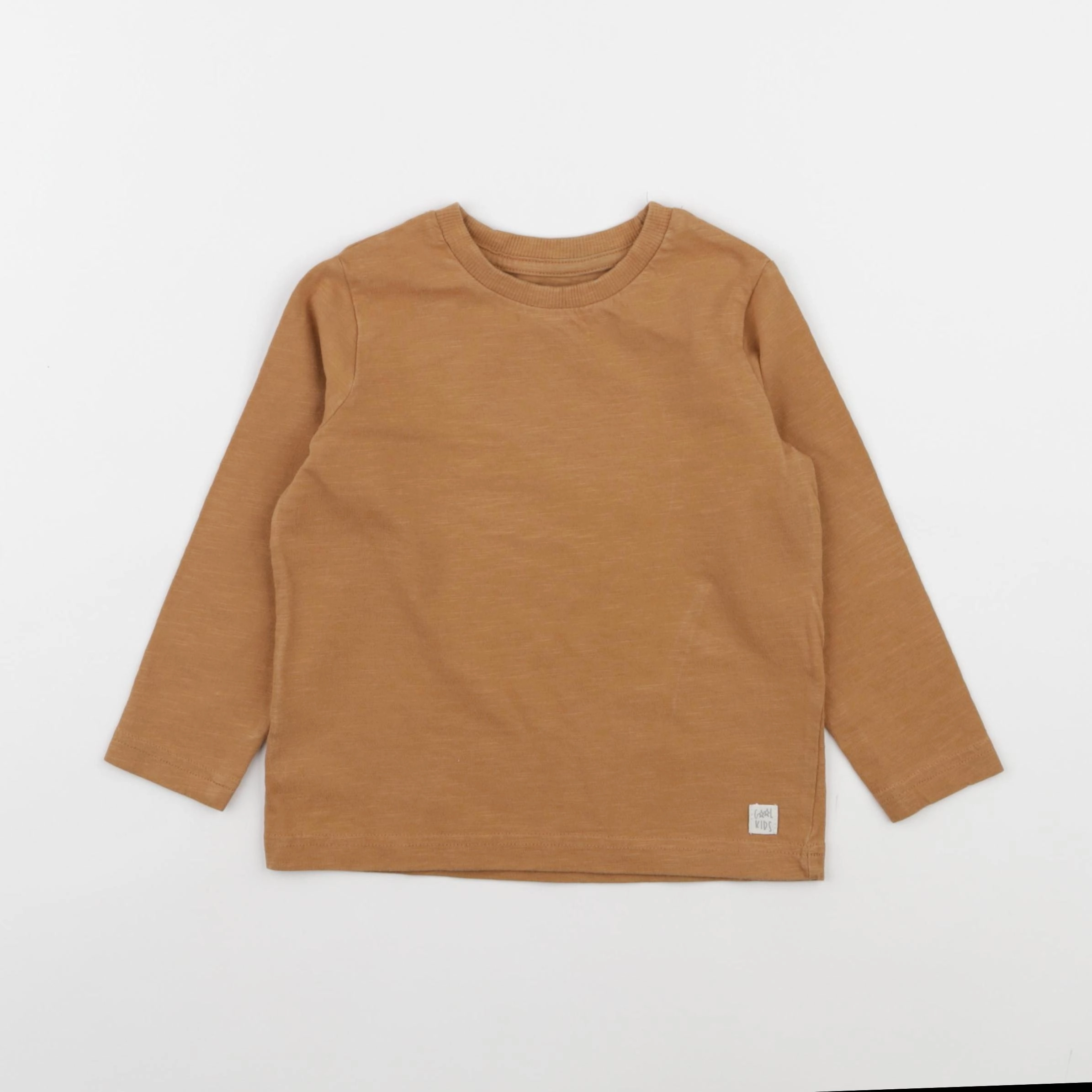 Vertbaudet - tee-shirt marron - 3 ans