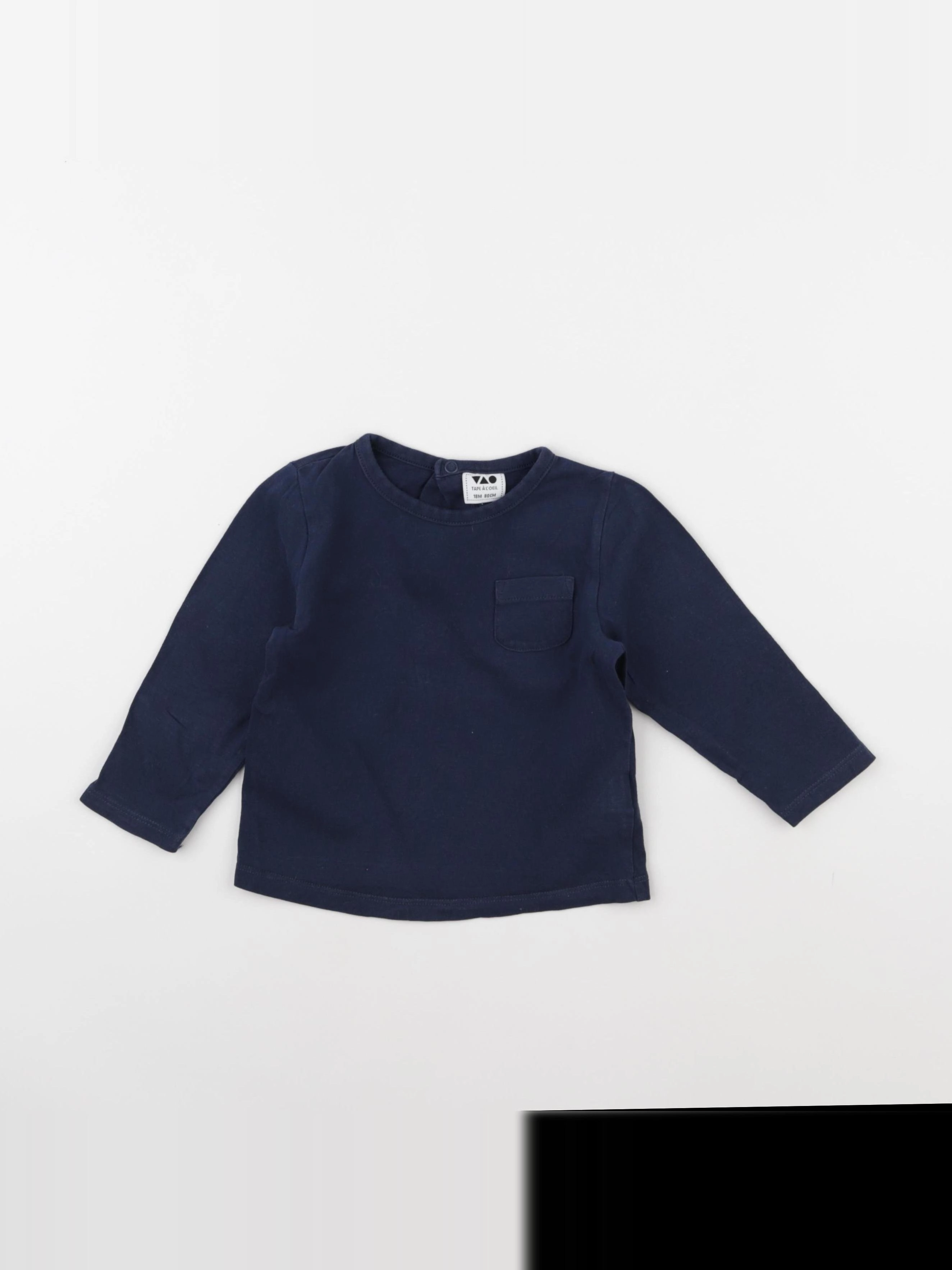 Tape à l'oeil - tee-shirt bleu - 18 mois