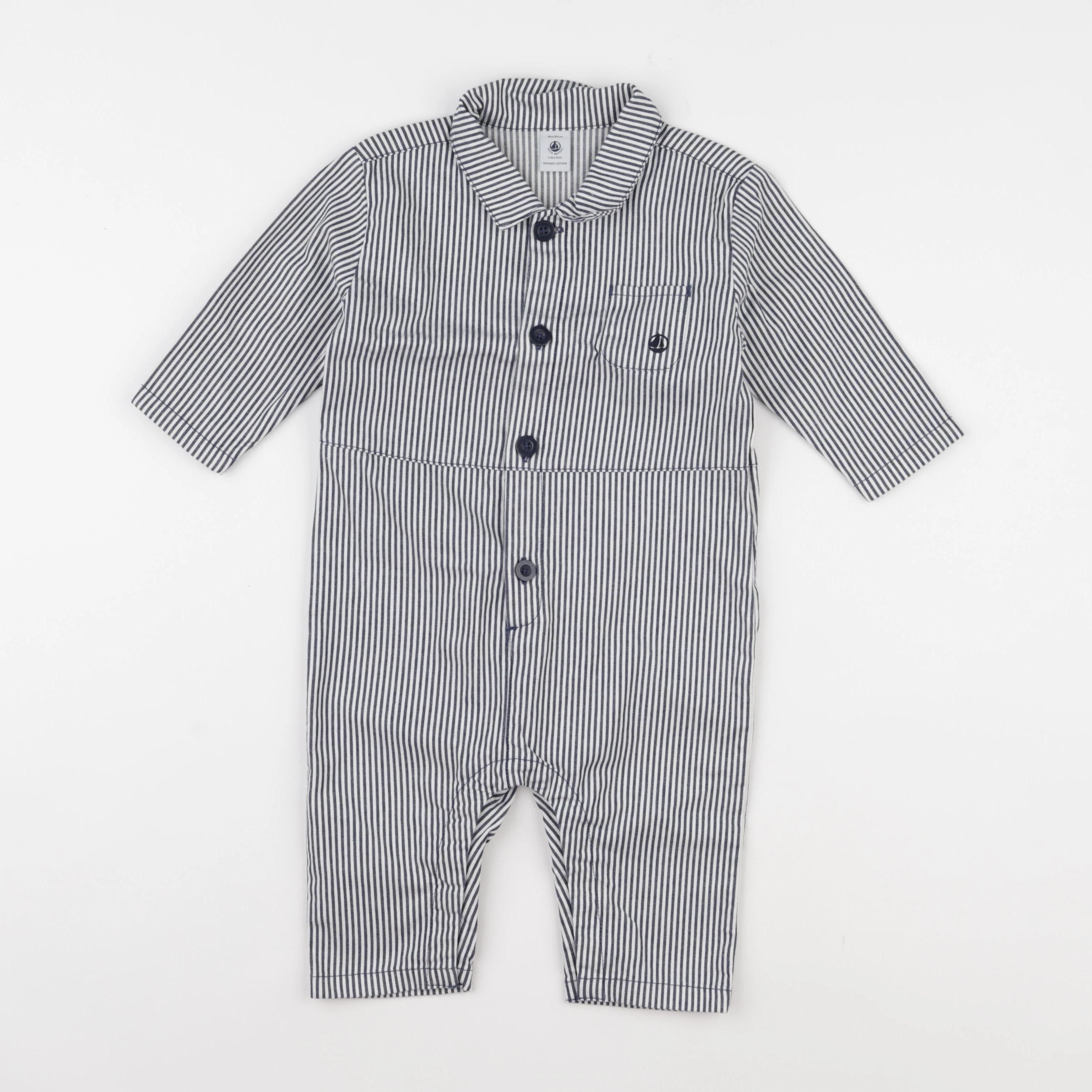 Petit Bateau - combinaison multicolore - 18 mois