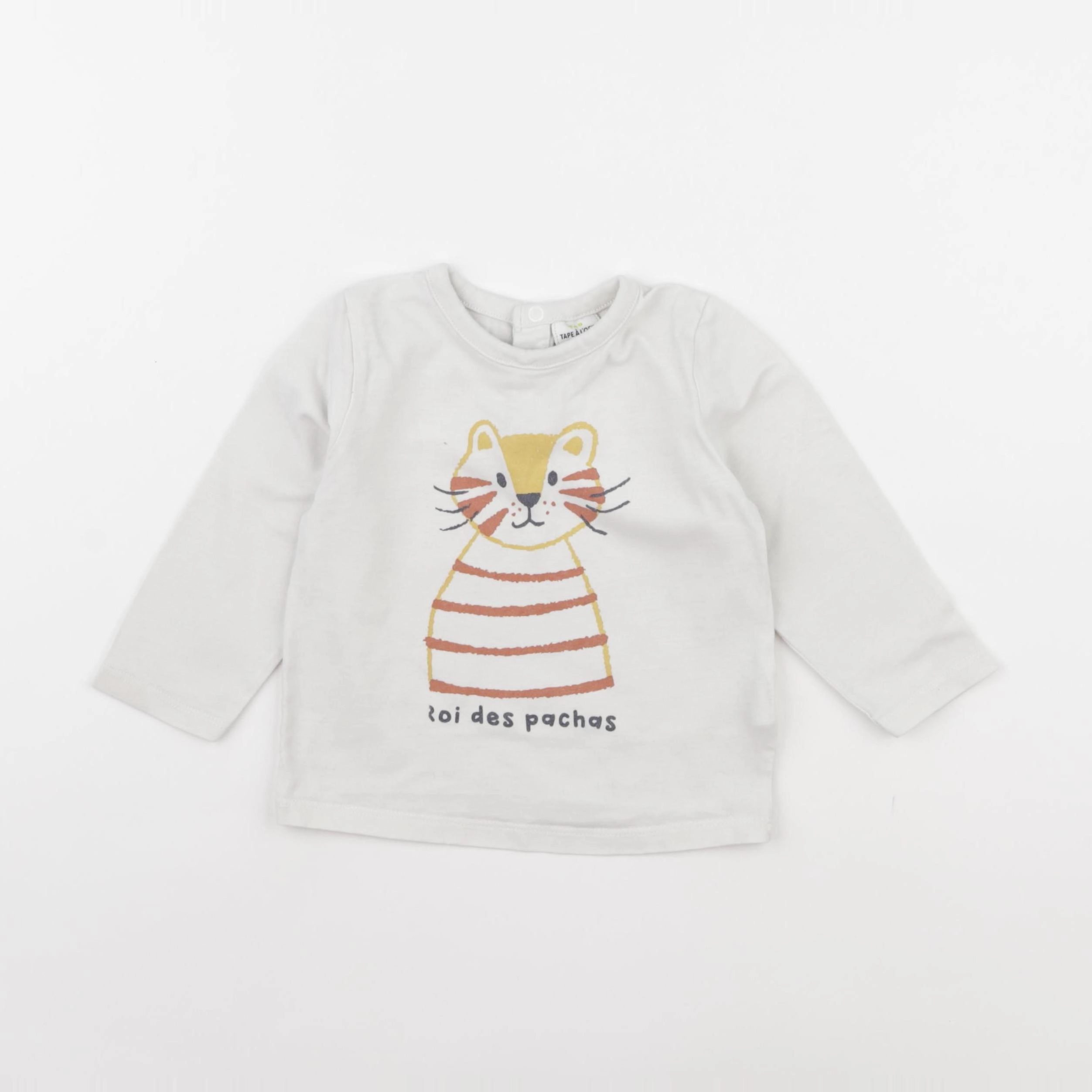 Tape à l'oeil - tee-shirt blanc - 18 mois