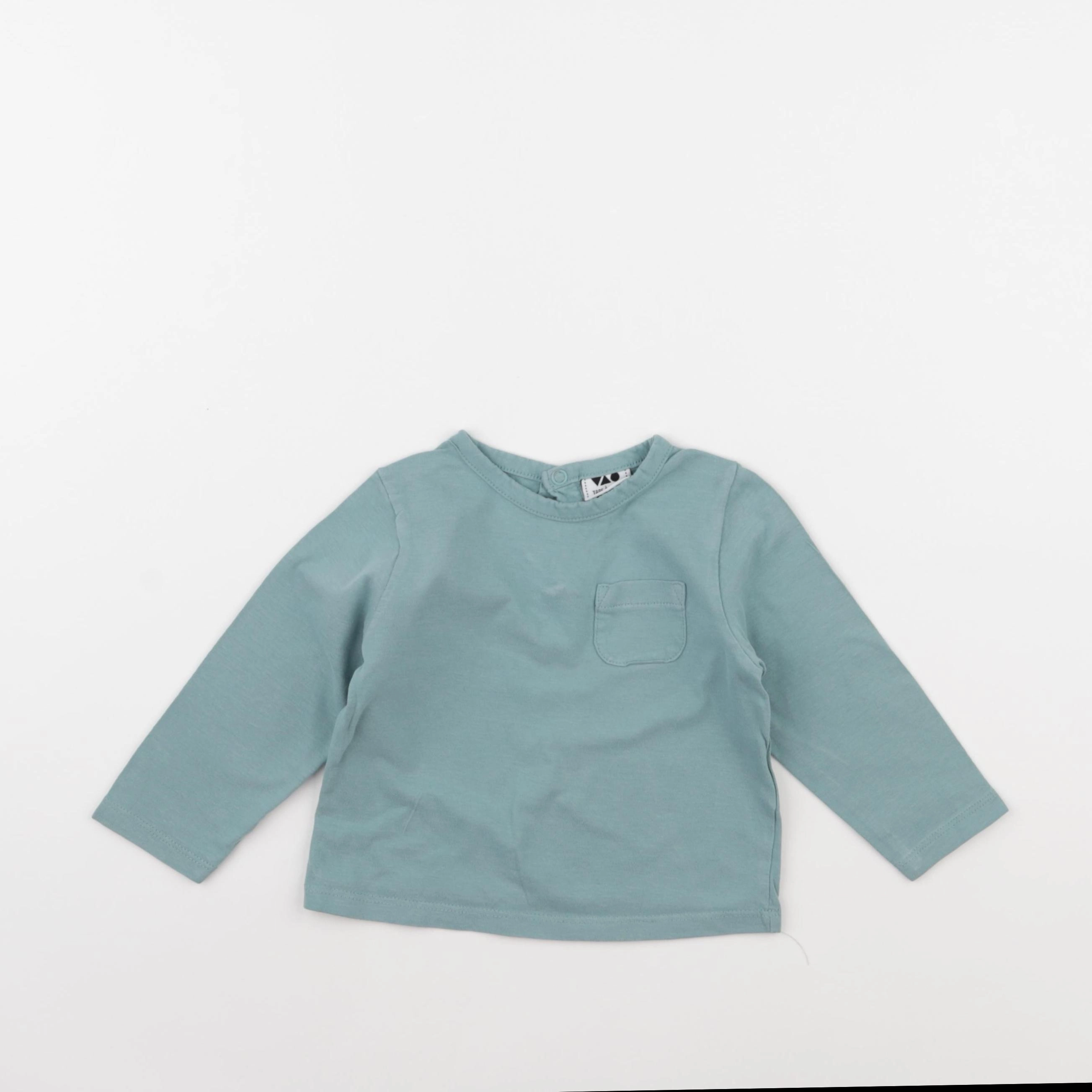 Tape à l'oeil - tee-shirt bleu - 18 mois