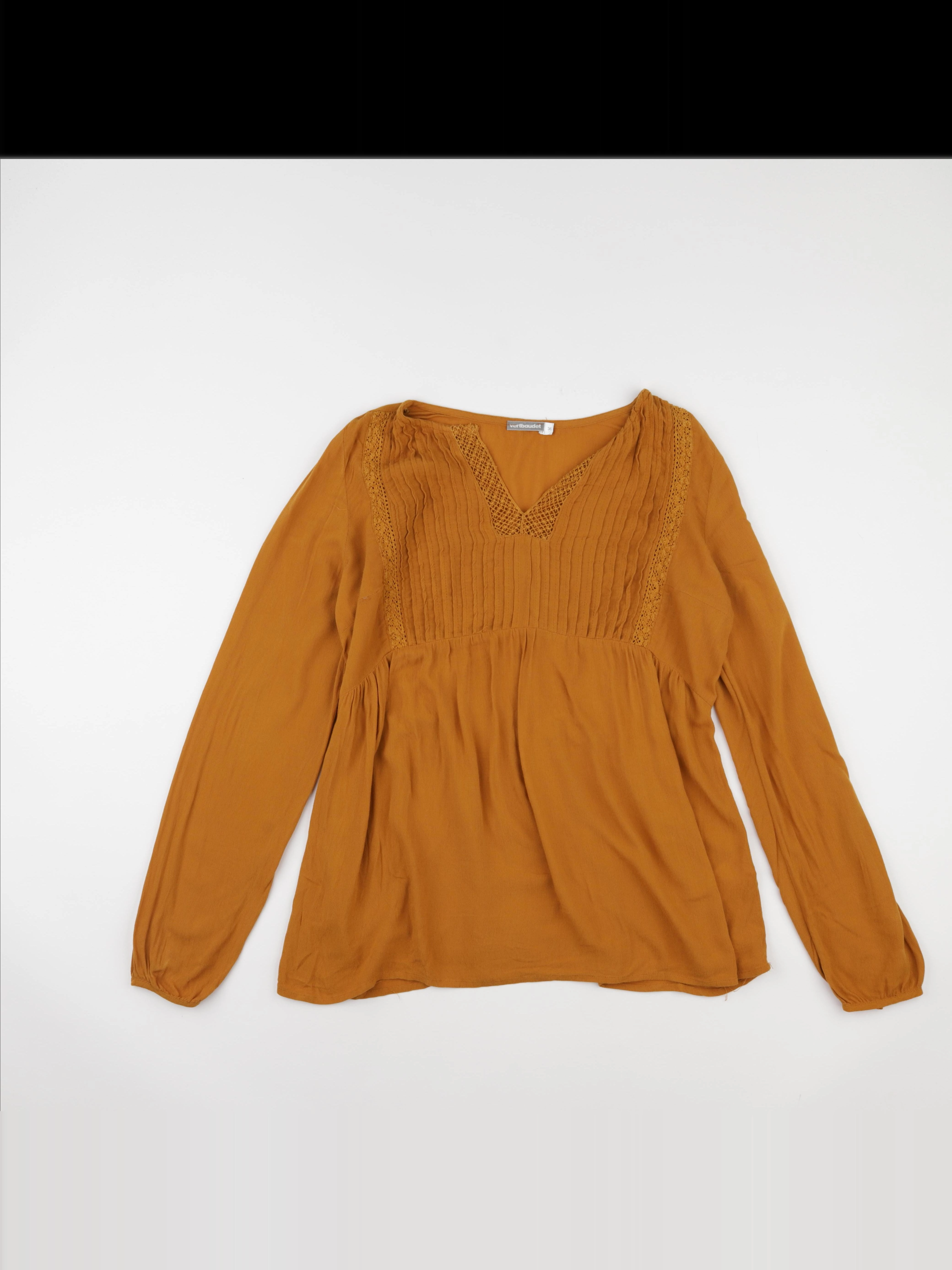 Vertbaudet - blouse grossesse marron - 36