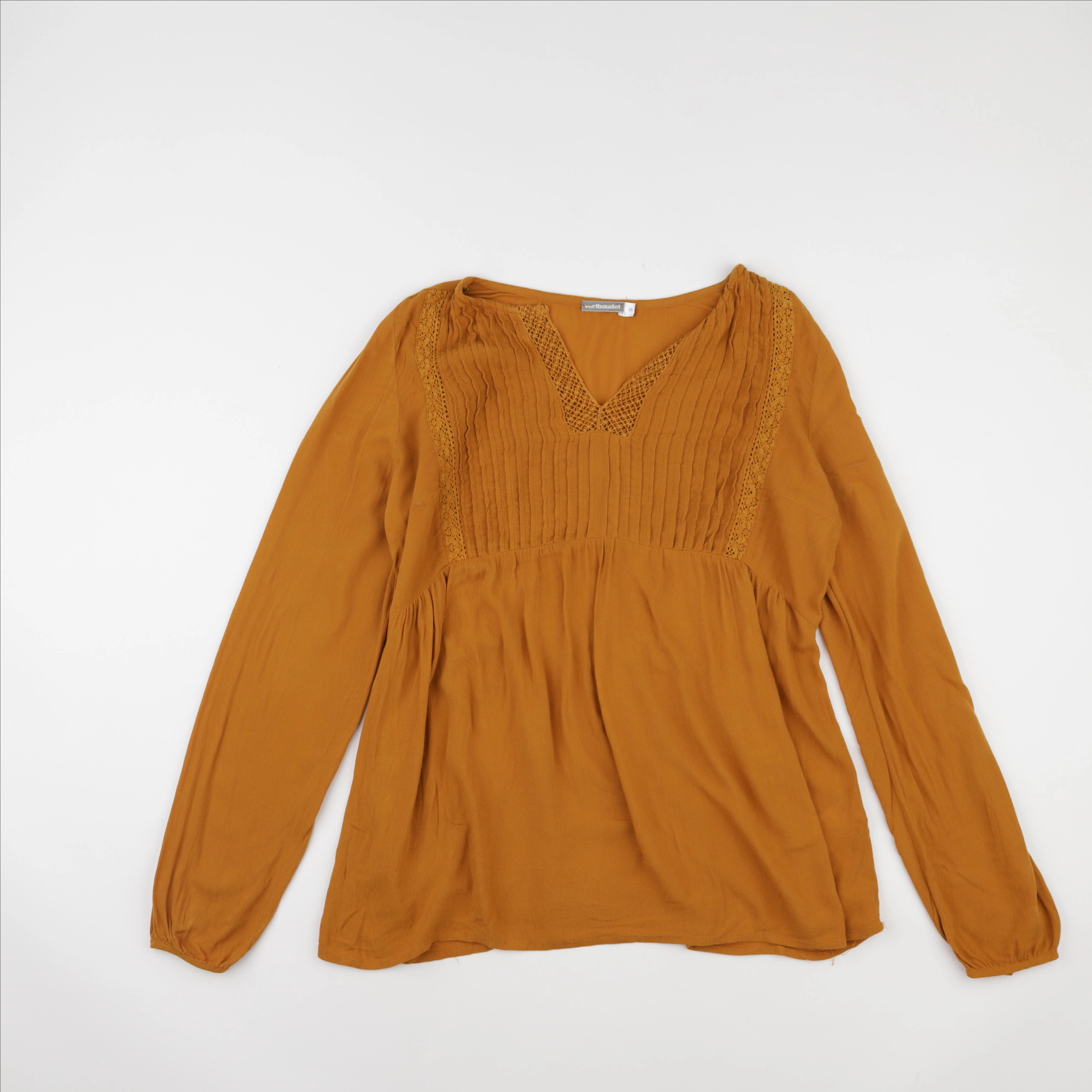 Vertbaudet - blouse grossesse marron - 36