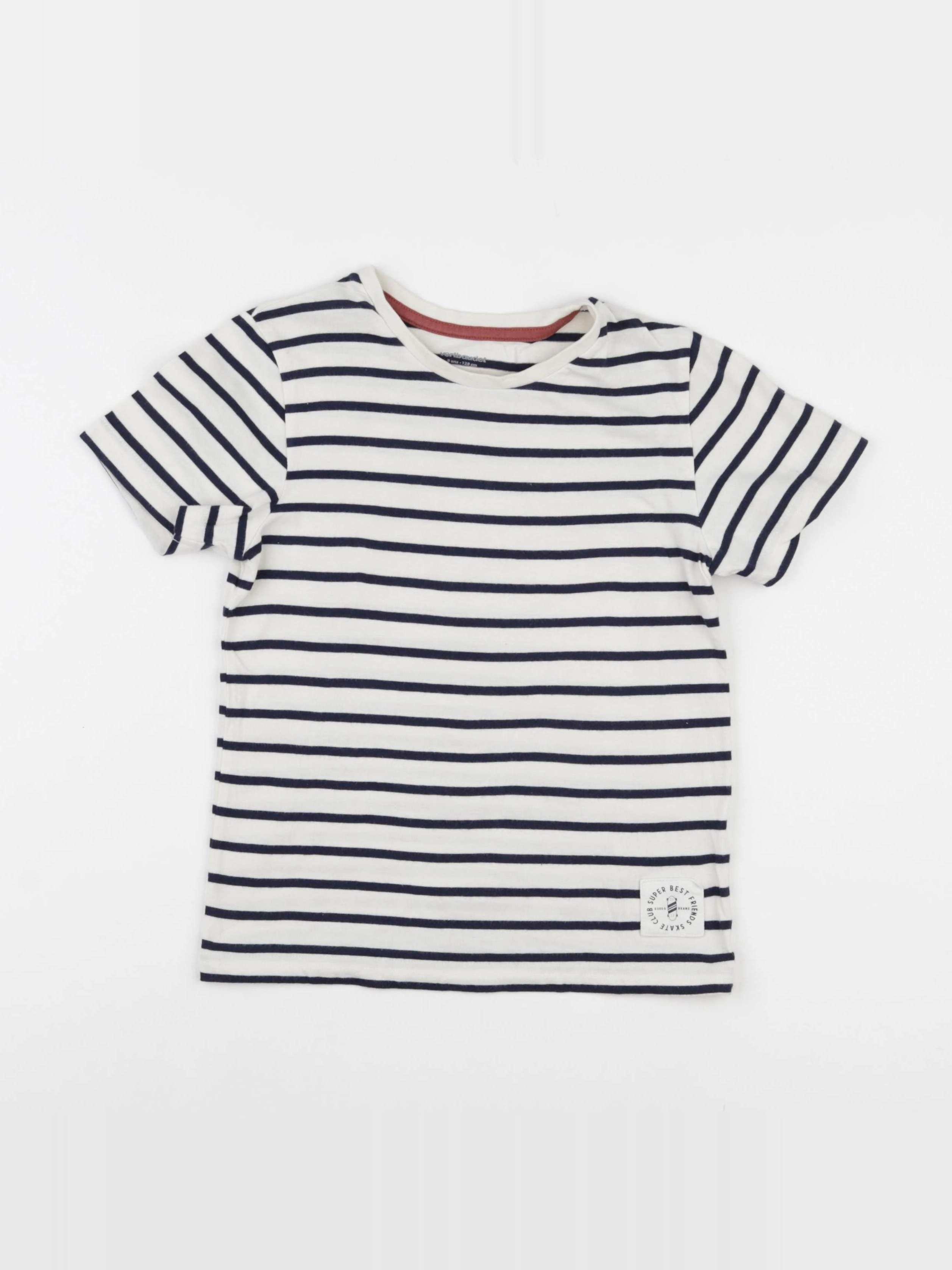 Vertbaudet - tee-shirt multicolore - 8 ans