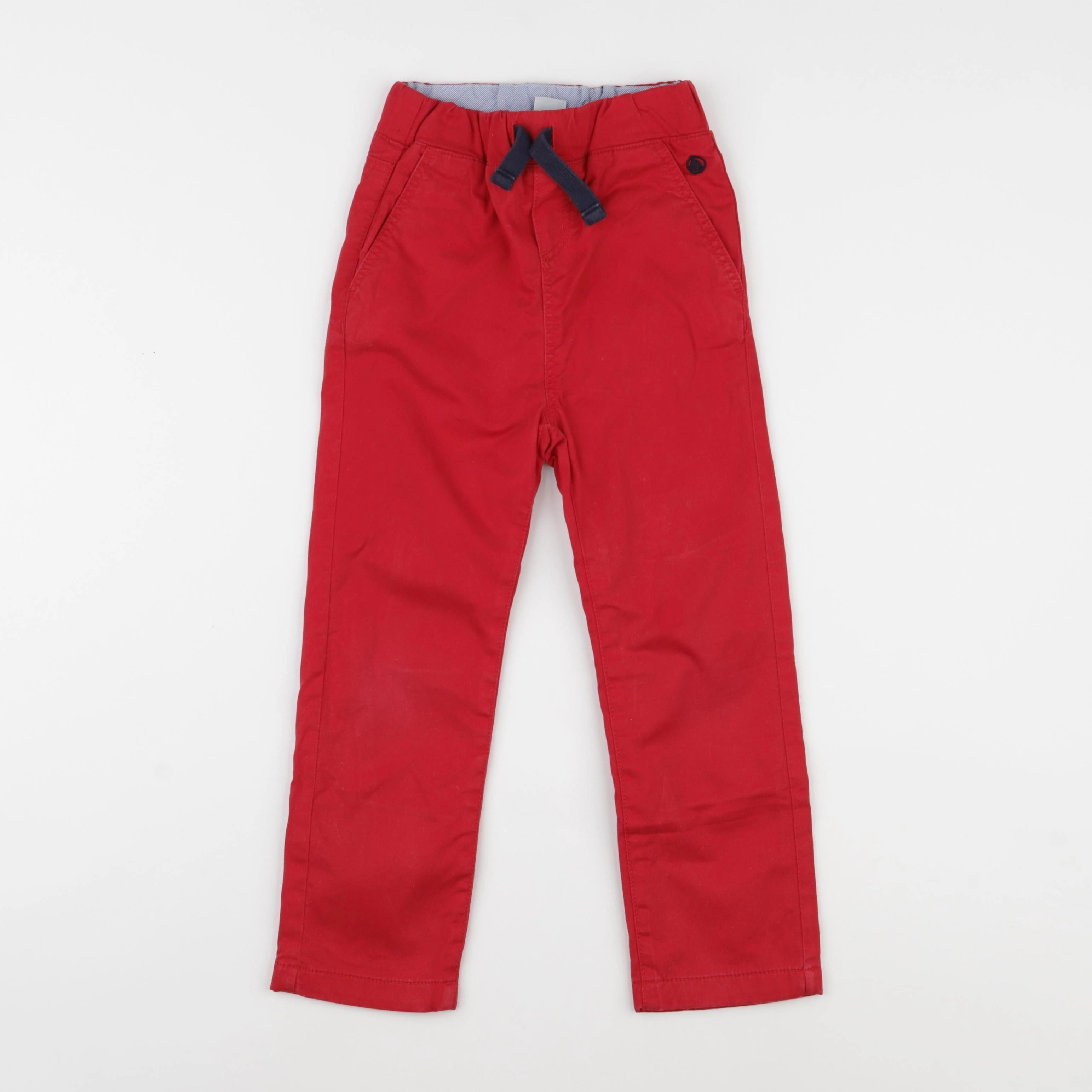 Petit Bateau - pantalon rouge - 5 ans