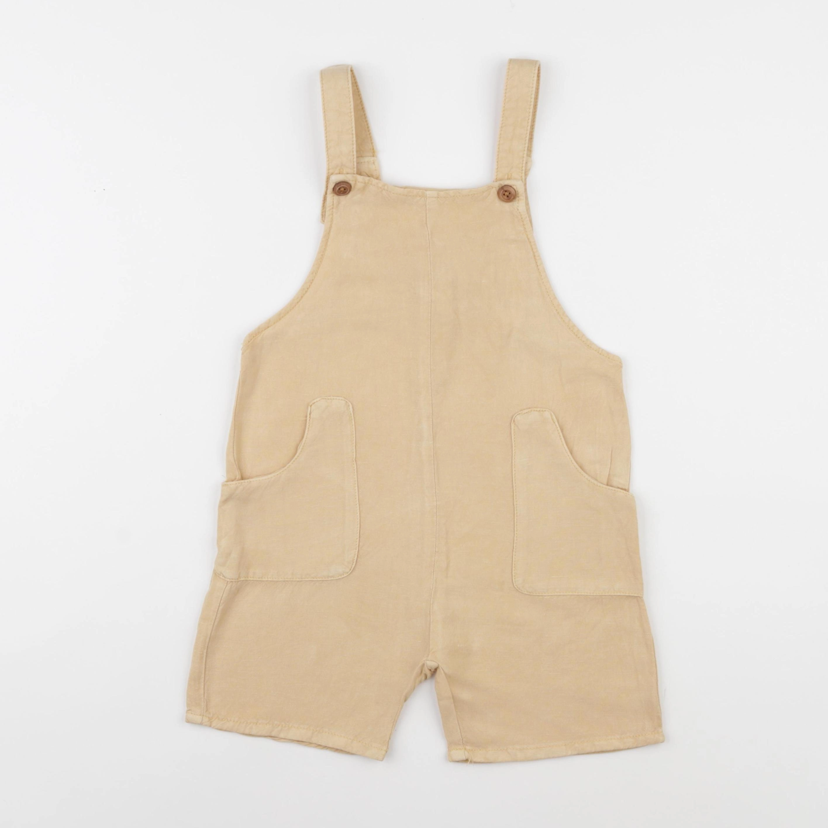 Zara - salopette orange - 4/5 ans