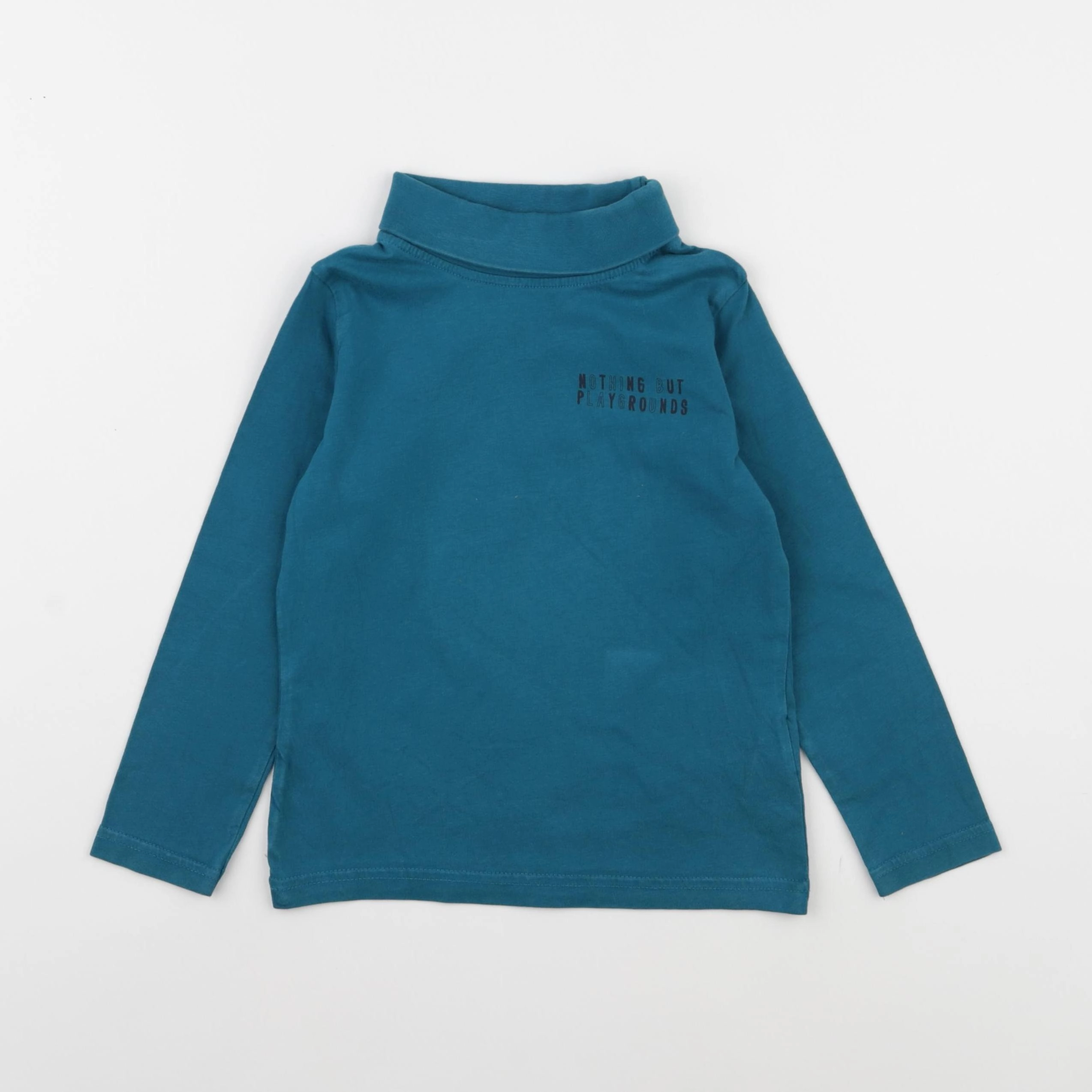 Vertbaudet - sous-pull bleu - 5 ans