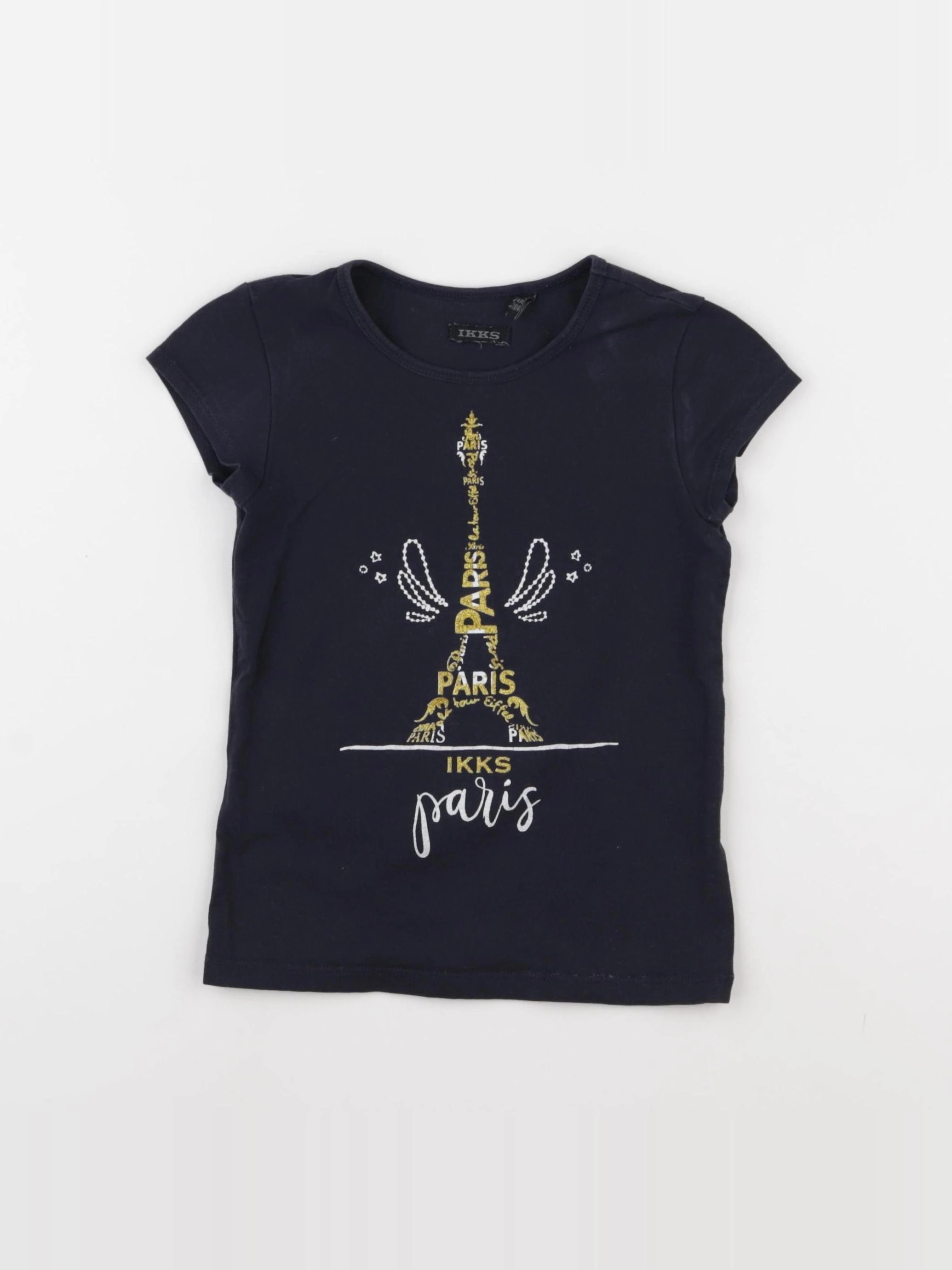 IKKS - tee-shirt noir - 4 ans