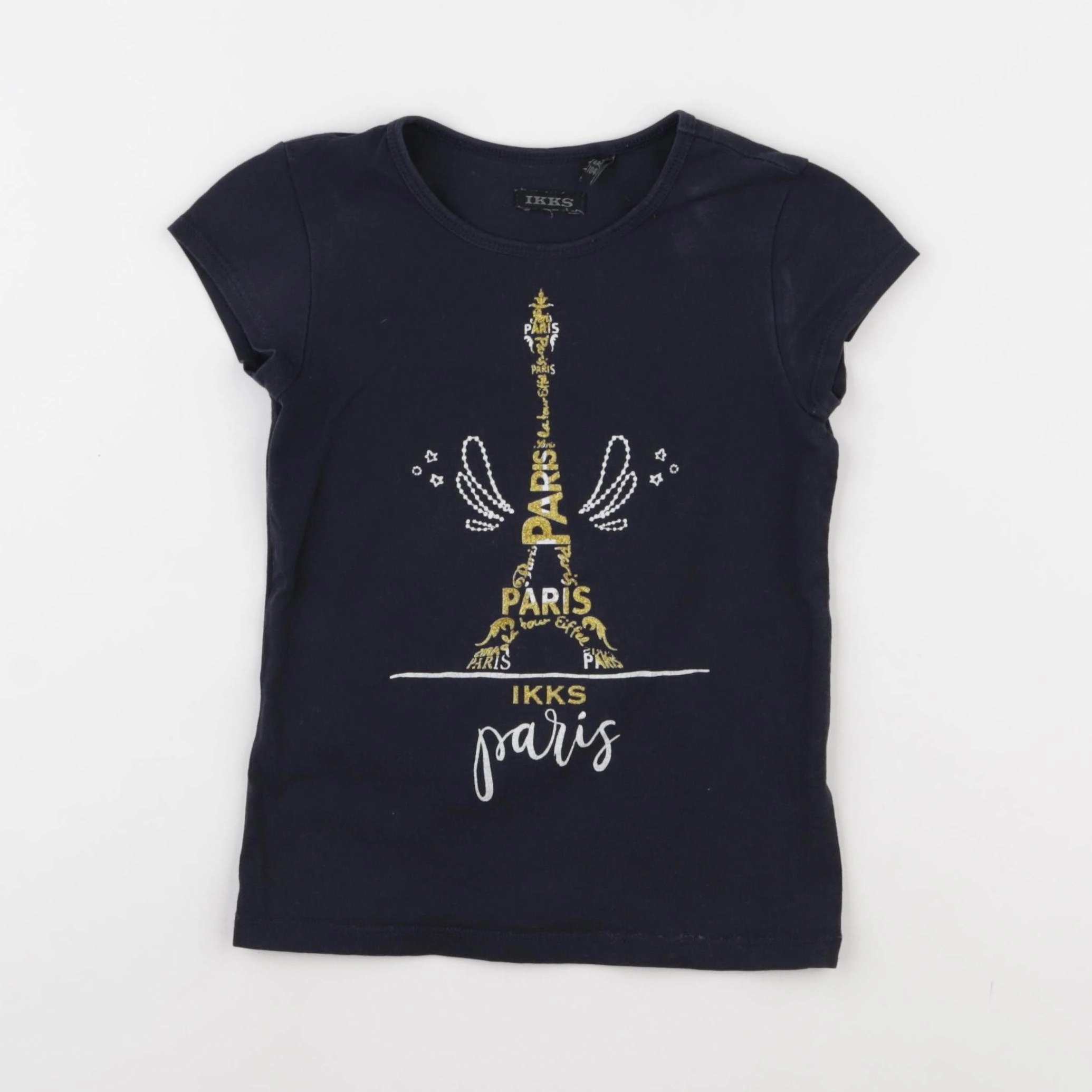 IKKS - tee-shirt noir - 4 ans
