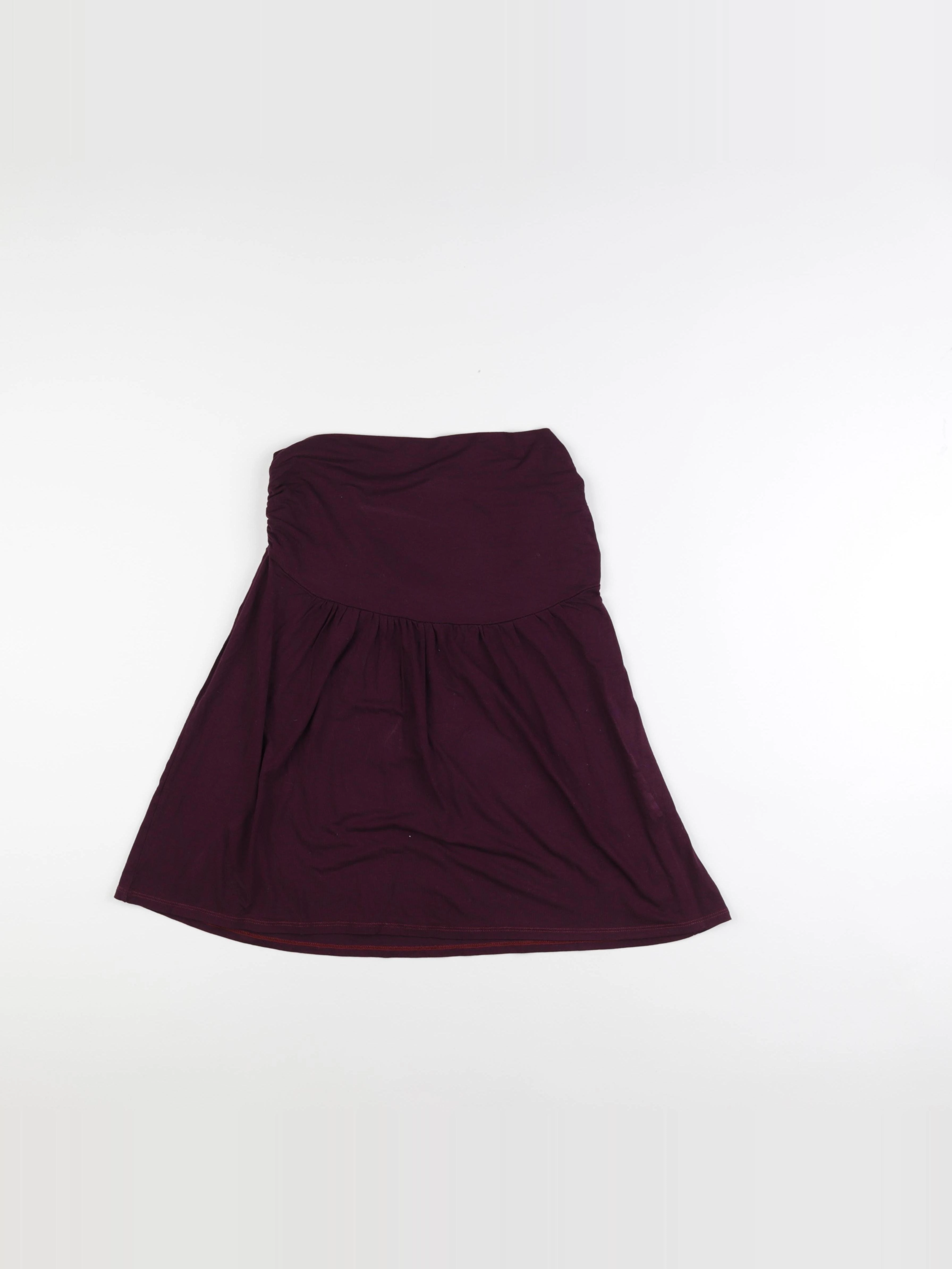 Envie de fraise - jupe grossesse violet - 36 à 38