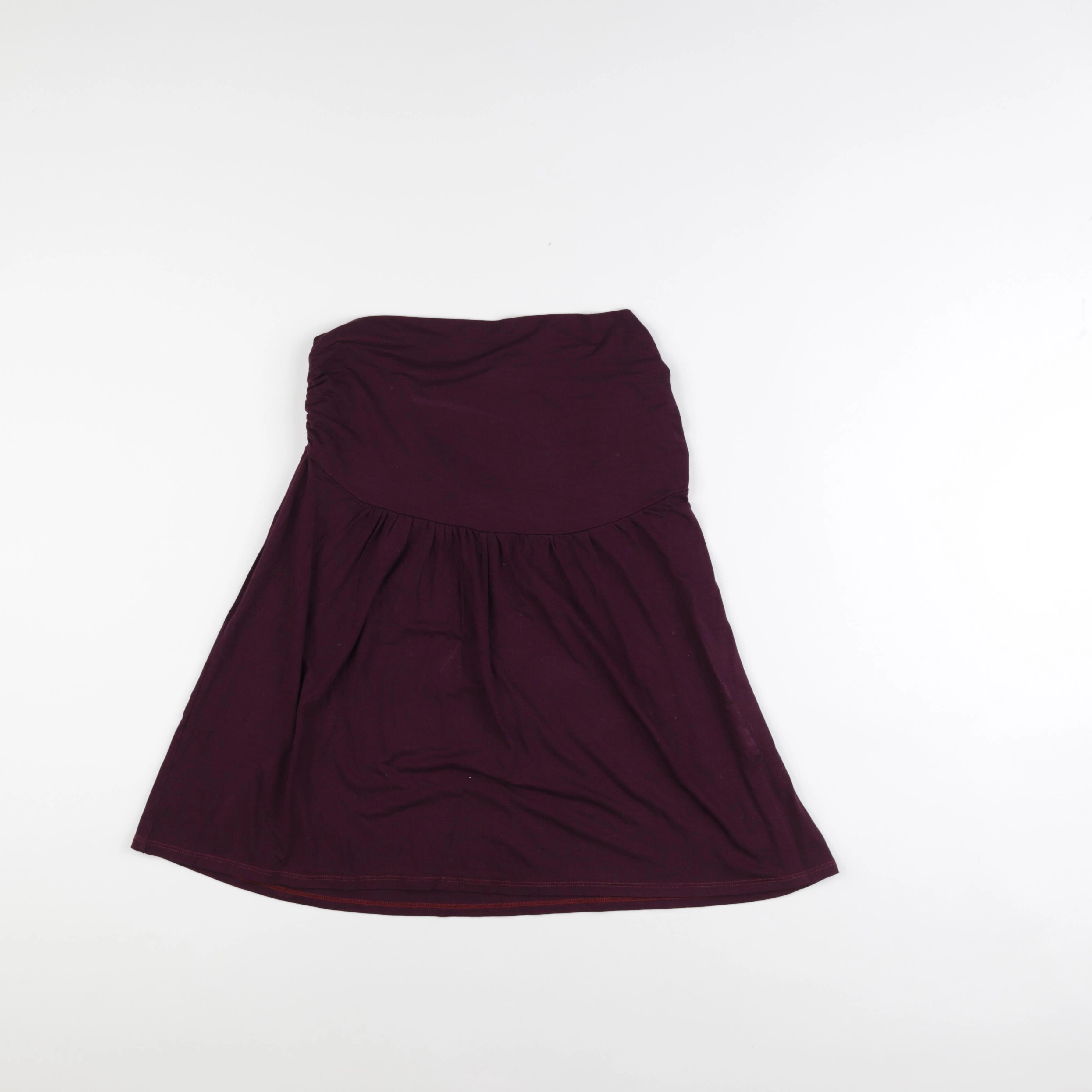 Envie de fraise - jupe grossesse violet - 36 à 38