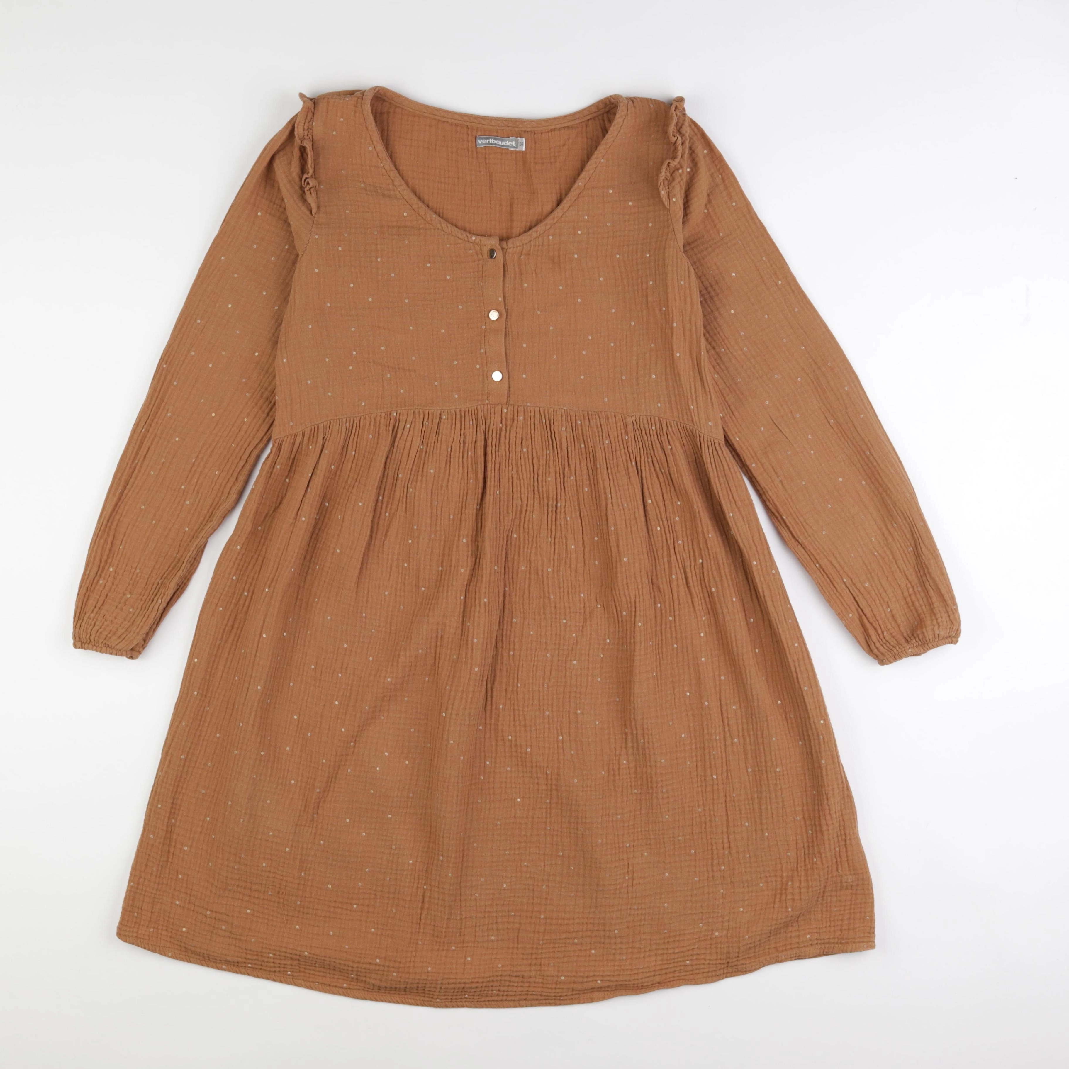 Vertbaudet - robe grossesse marron - 36